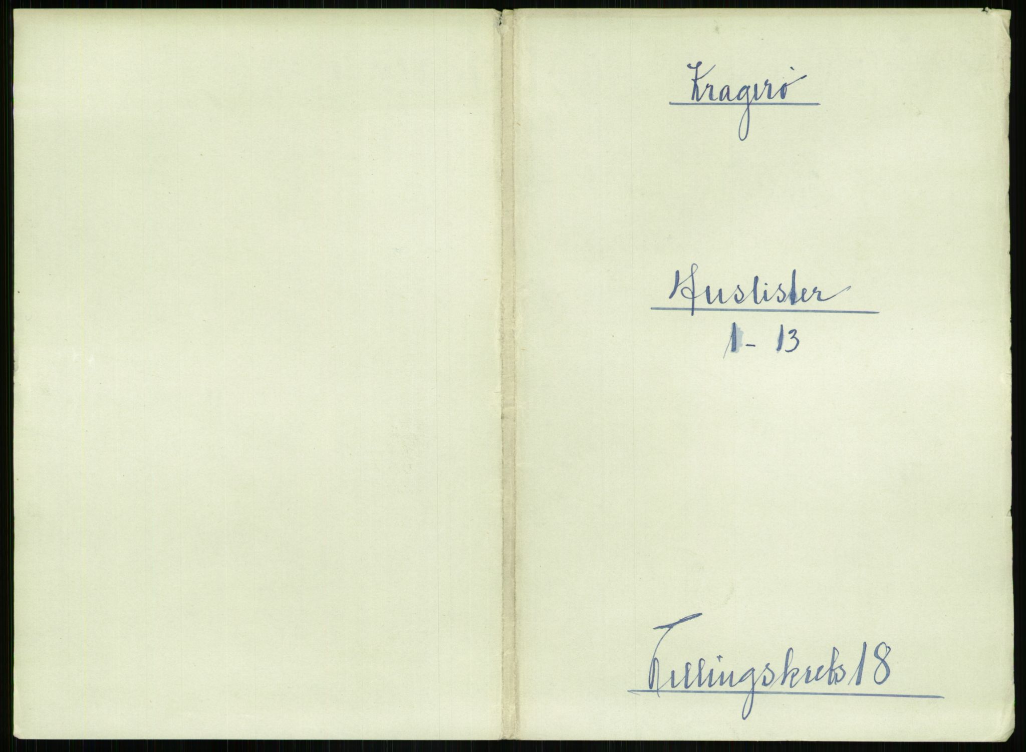 RA, 1891 census for 0801 Kragerø, 1891, p. 766