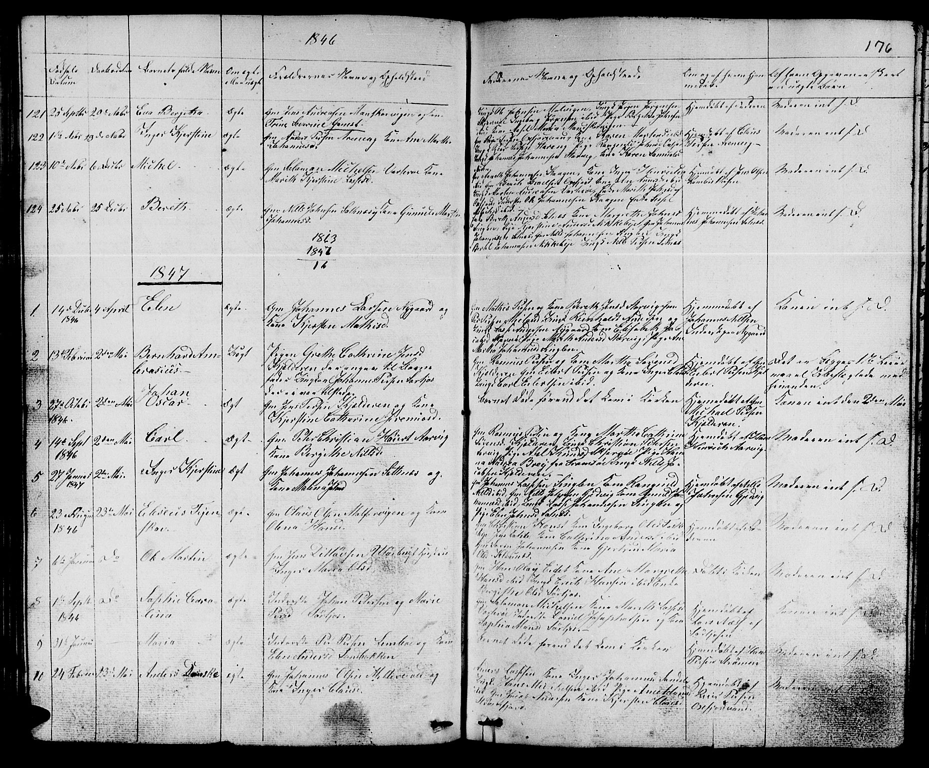 Skjervøy sokneprestkontor, AV/SATØ-S-1300/H/Ha/Hab/L0002klokker: Parish register (copy) no. 2, 1839-1848, p. 175-176