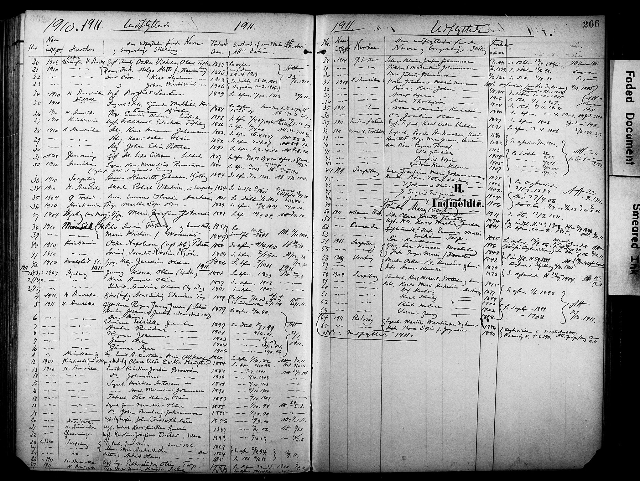 Borge prestekontor Kirkebøker, SAO/A-10903/F/Fa/L0009: Parish register (official) no. I 9, 1902-1911, p. 266