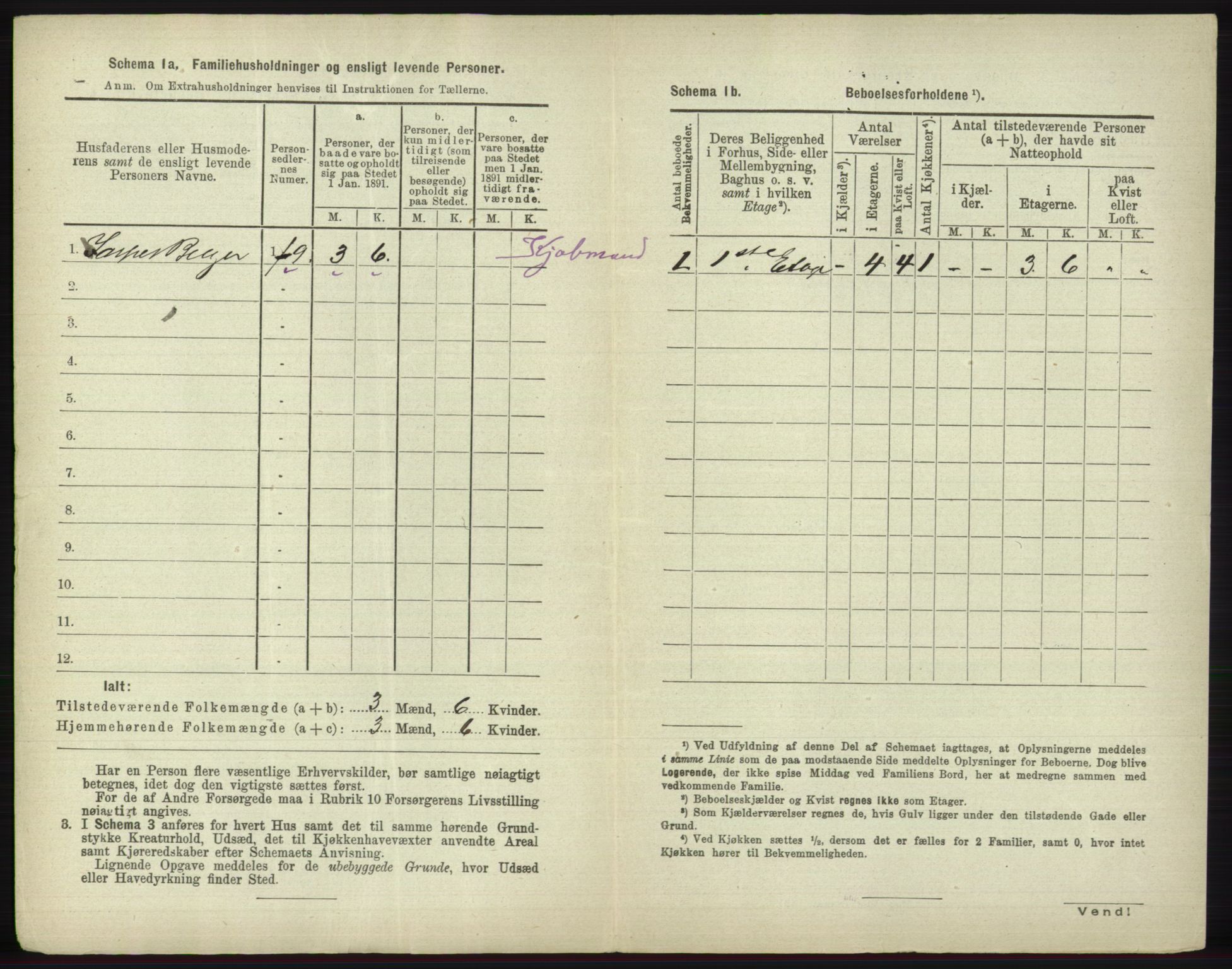 RA, 1891 census for 2001 Hammerfest, 1891, p. 2215