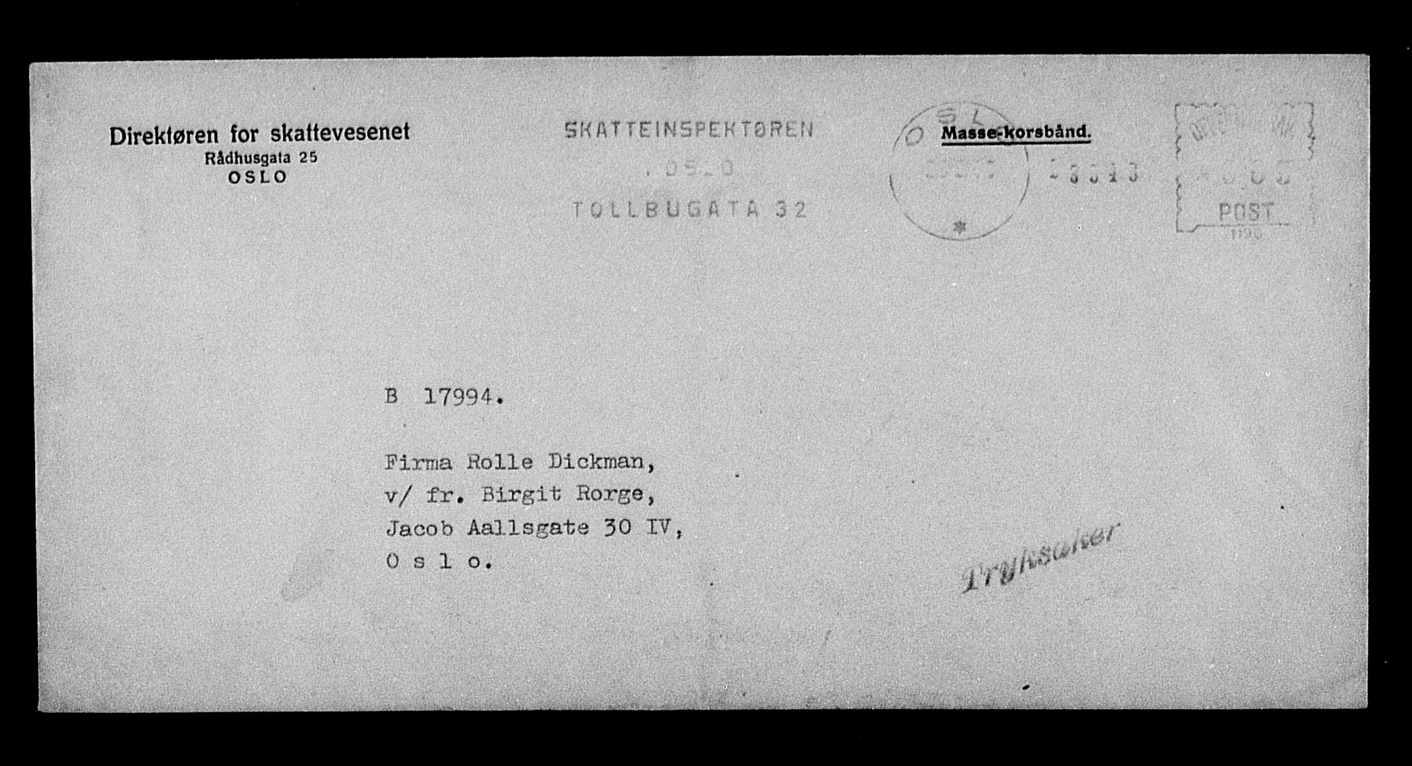 Justisdepartementet, Tilbakeføringskontoret for inndratte formuer, AV/RA-S-1564/H/Hc/Hcc/L0930: --, 1945-1947, p. 300