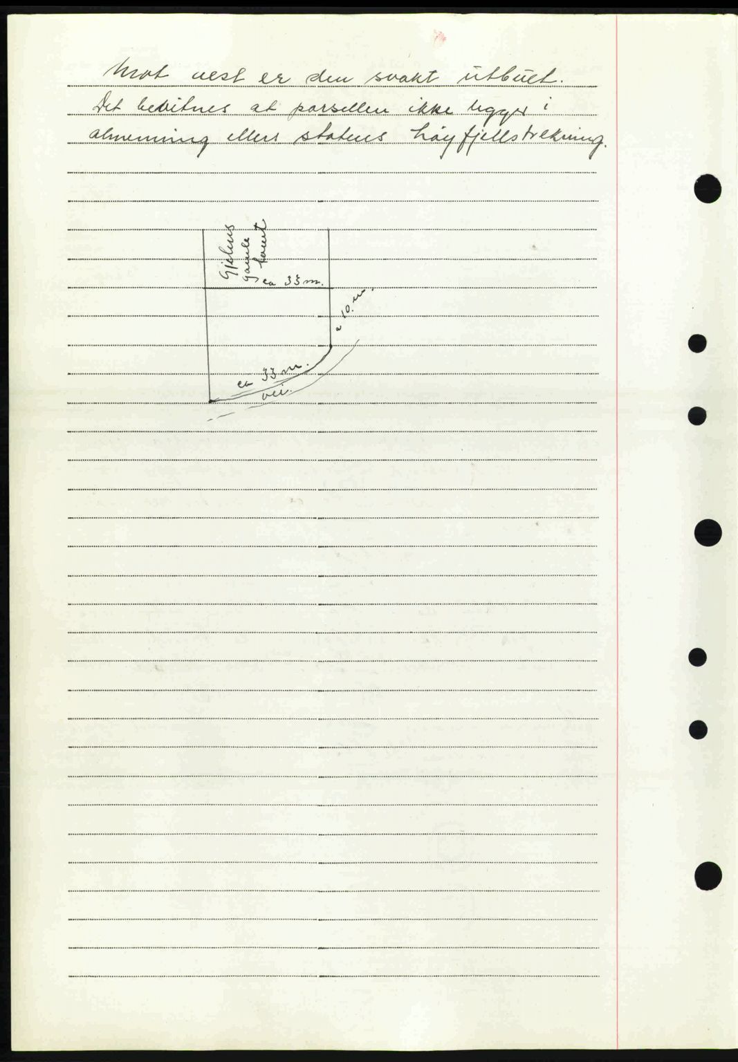 Sør-Gudbrandsdal tingrett, SAH/TING-004/H/Hb/Hbd/L0009: Mortgage book no. A9, 1941-1941, Diary no: : 1237/1941