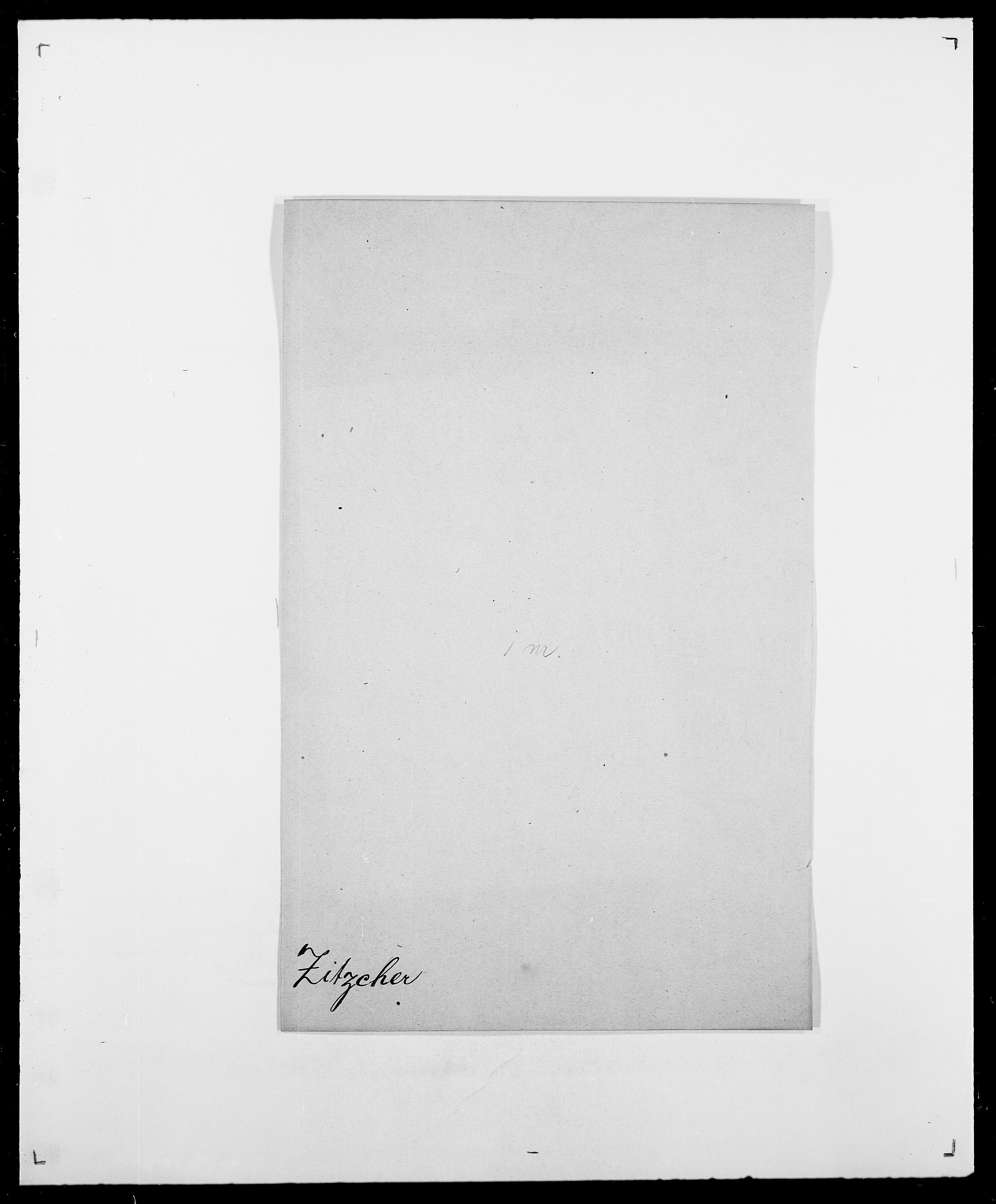 Delgobe, Charles Antoine - samling, AV/SAO-PAO-0038/D/Da/L0043: Wulfsberg - v. Zanten, p. 199