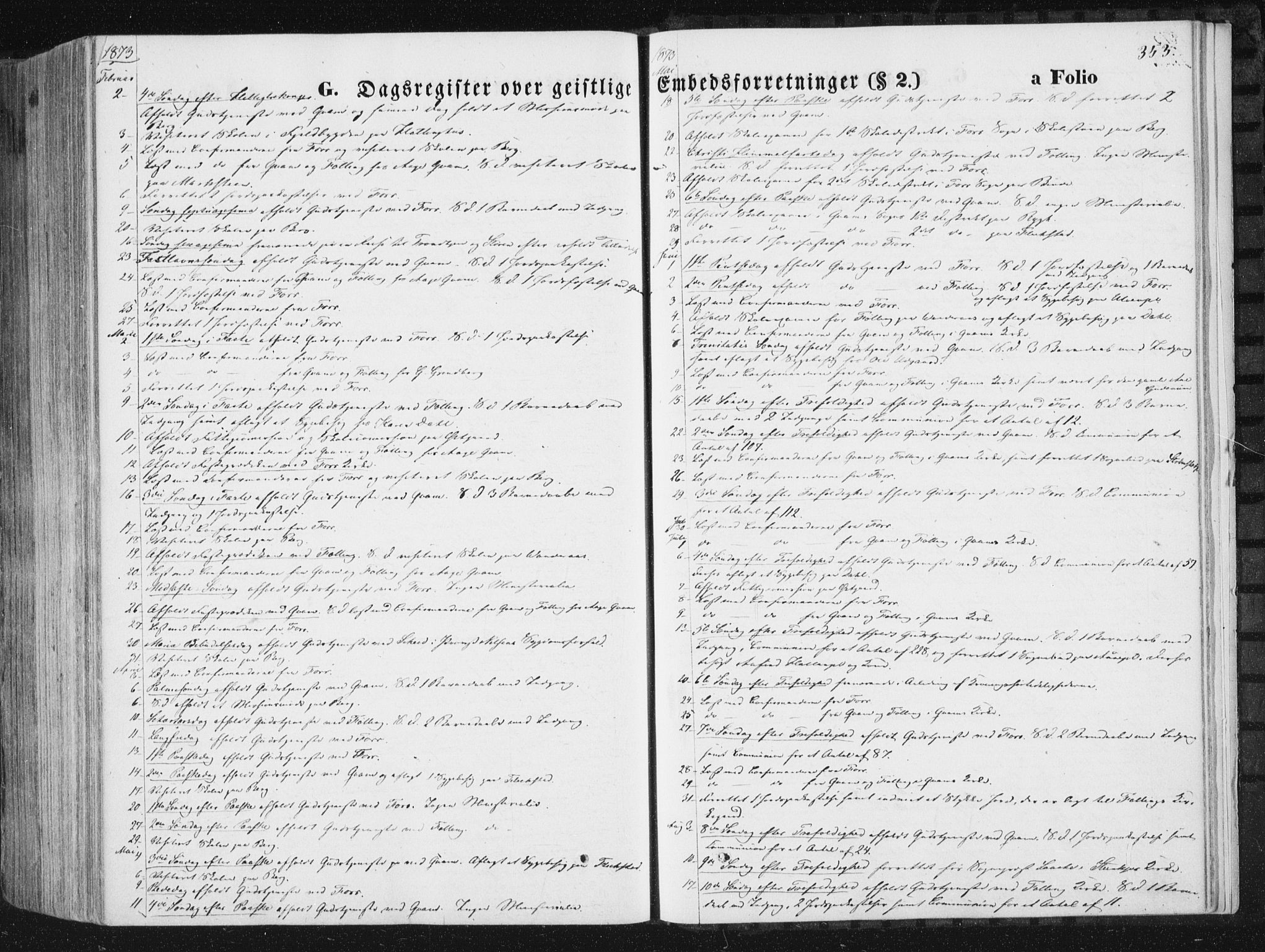 Ministerialprotokoller, klokkerbøker og fødselsregistre - Nord-Trøndelag, SAT/A-1458/746/L0447: Parish register (official) no. 746A06, 1860-1877, p. 353