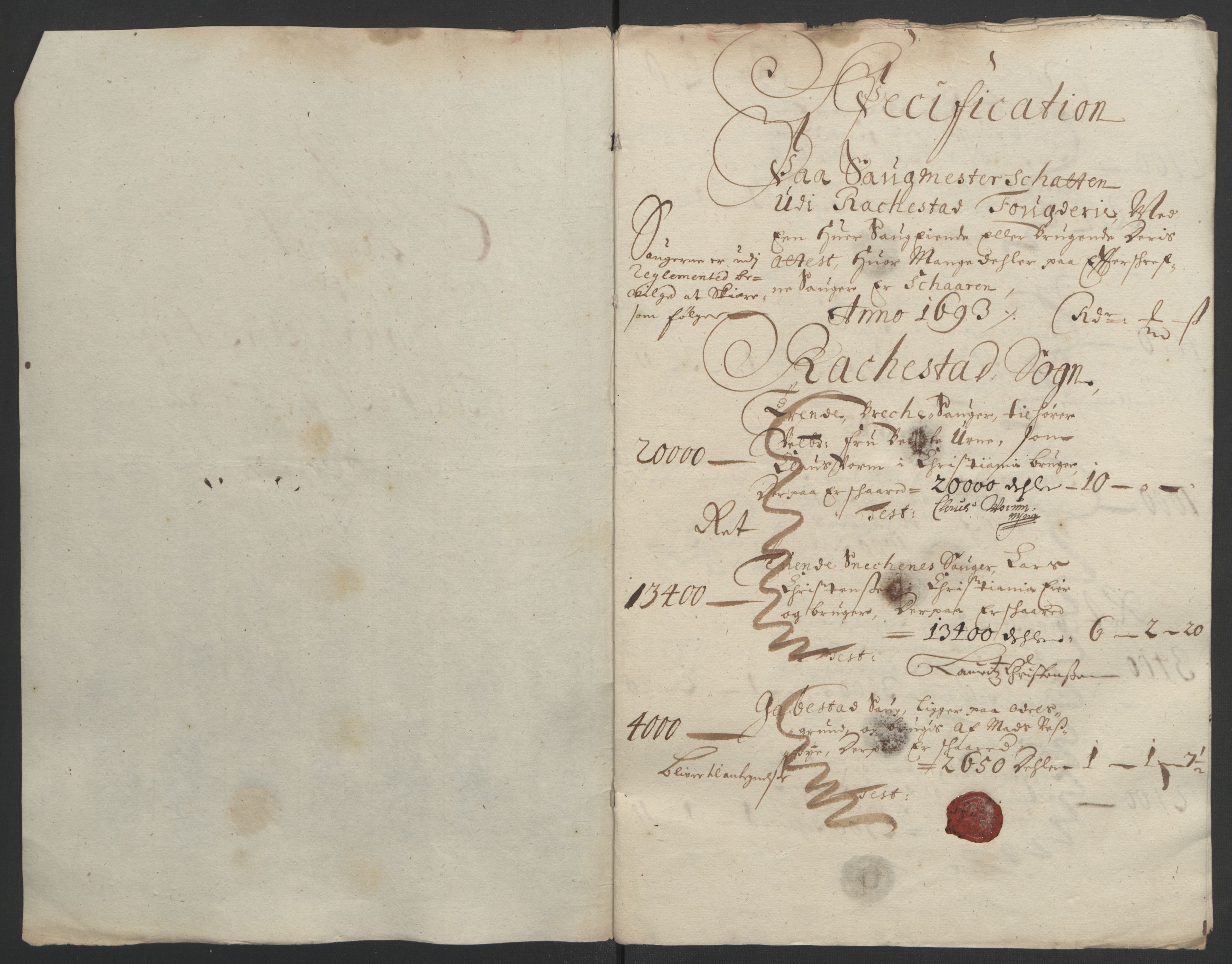 Rentekammeret inntil 1814, Reviderte regnskaper, Fogderegnskap, RA/EA-4092/R05/L0278: Fogderegnskap Rakkestad, 1691-1693, p. 474