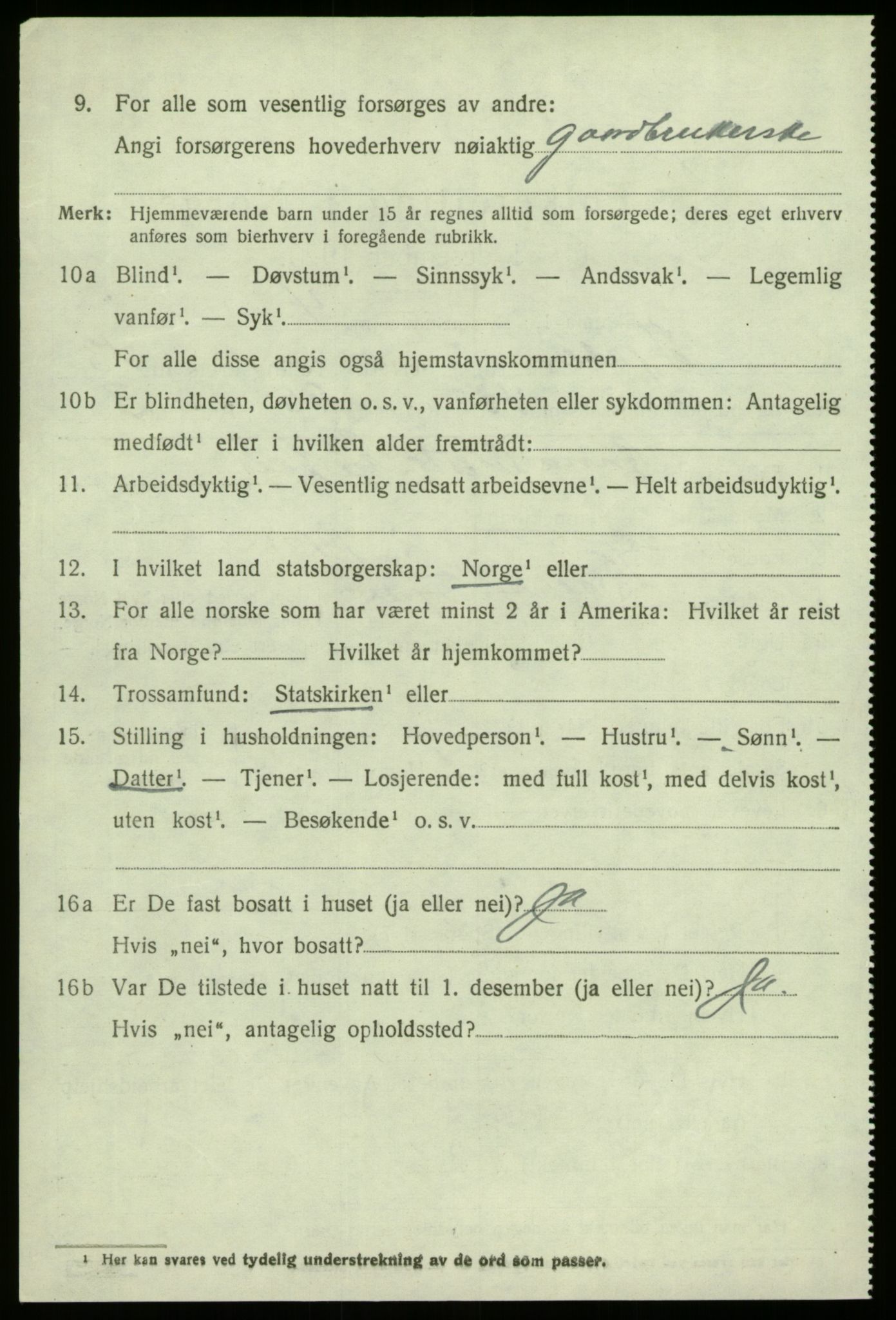 SAB, 1920 census for Fjaler, 1920, p. 7802