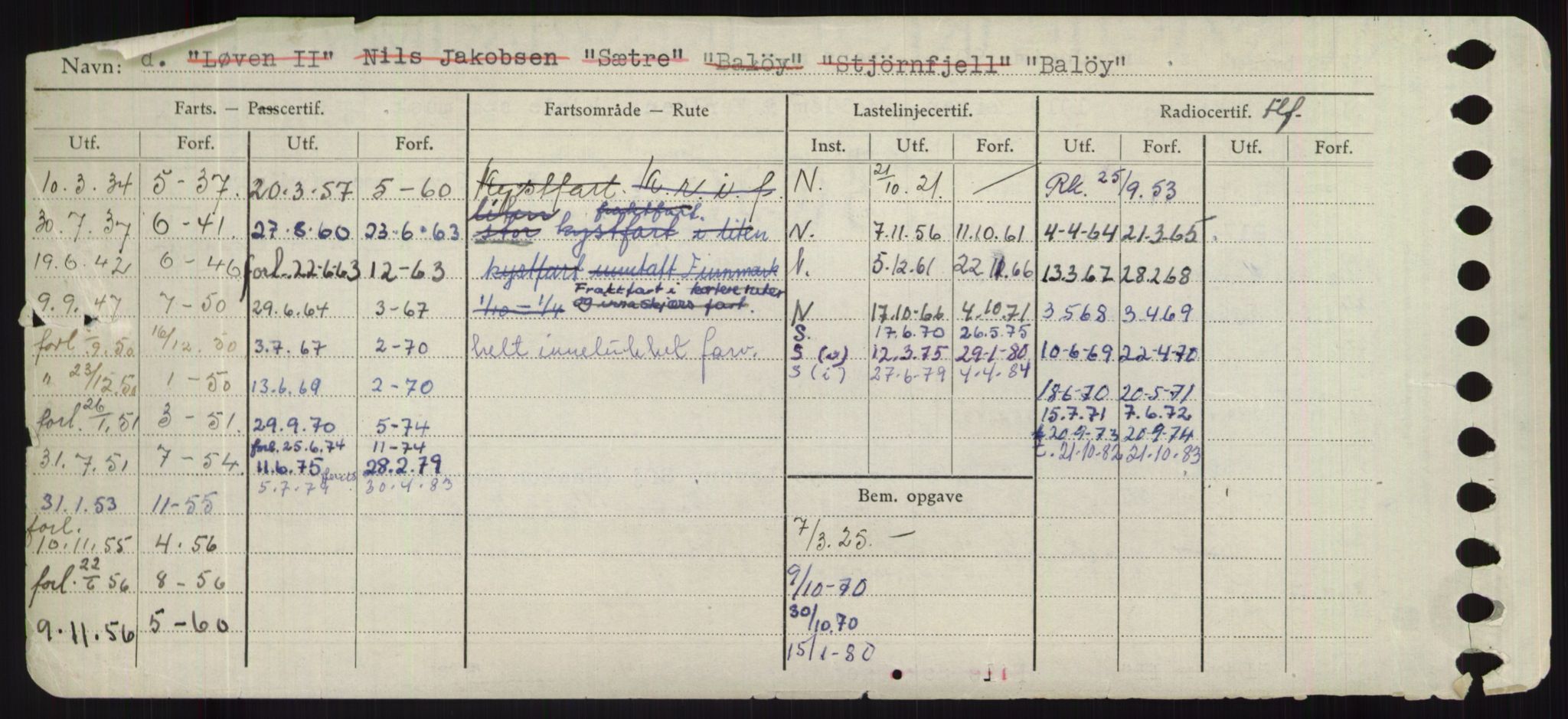 Sjøfartsdirektoratet med forløpere, Skipsmålingen, AV/RA-S-1627/H/Hd/L0003: Fartøy, B-Bev, p. 188