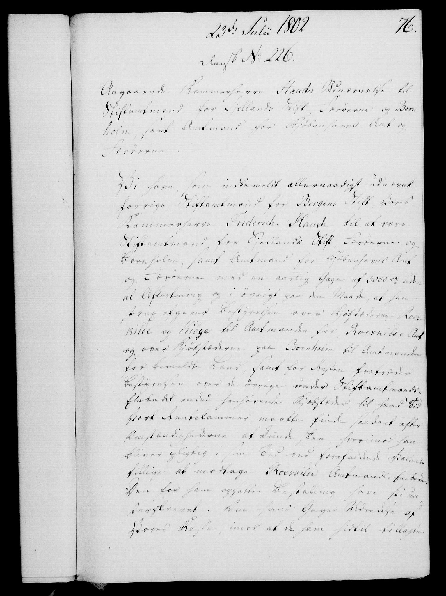Rentekammeret, Kammerkanselliet, RA/EA-3111/G/Gf/Gfa/L0084: Norsk relasjons- og resolusjonsprotokoll (merket RK 52.84), 1802, p. 480