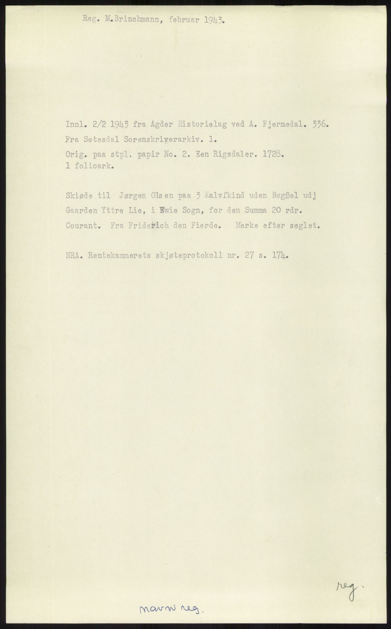Samlinger til kildeutgivelse, Diplomavskriftsamlingen, AV/RA-EA-4053/H/Ha, p. 2016