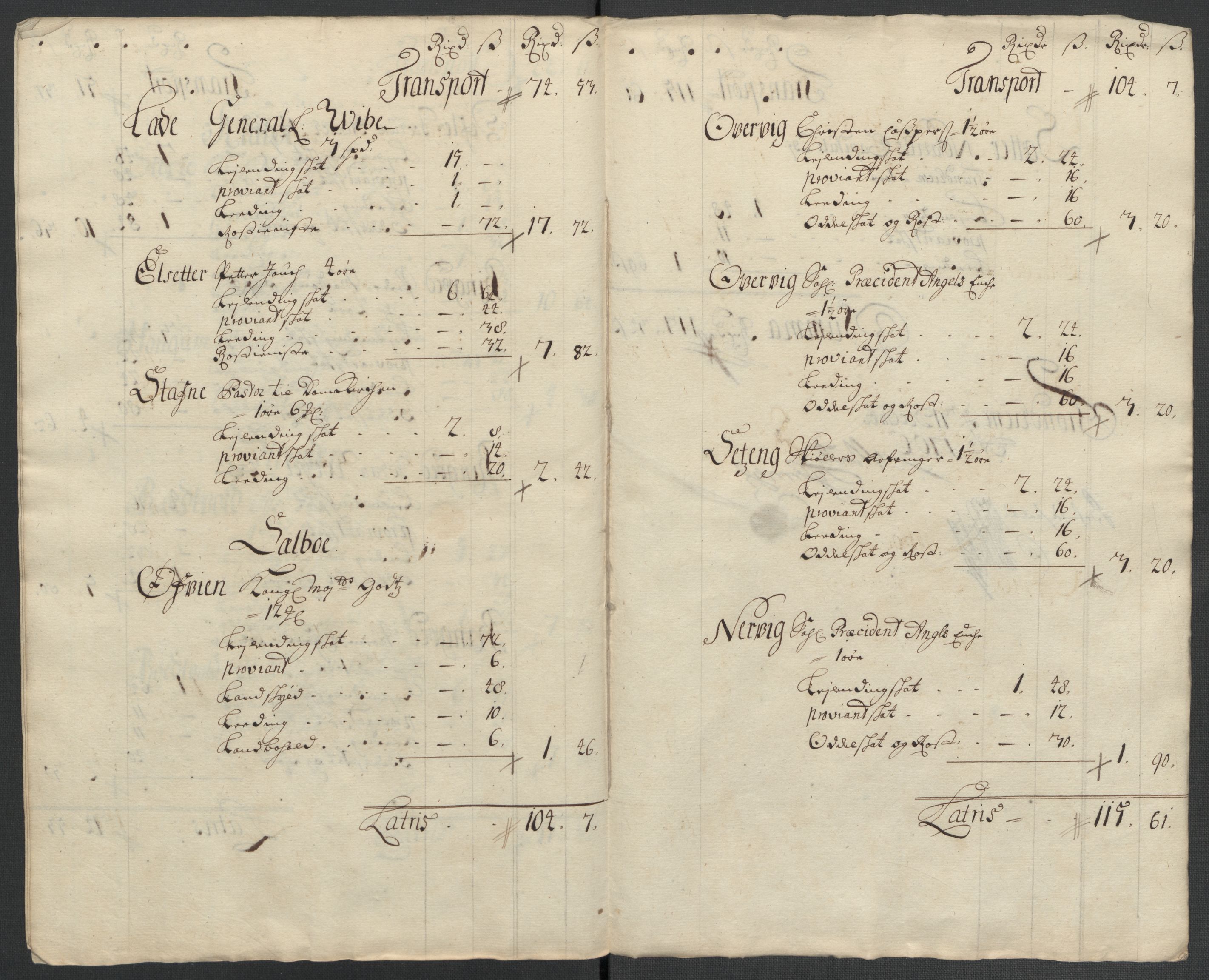 Rentekammeret inntil 1814, Reviderte regnskaper, Fogderegnskap, AV/RA-EA-4092/R61/L4109: Fogderegnskap Strinda og Selbu, 1704-1706, p. 657