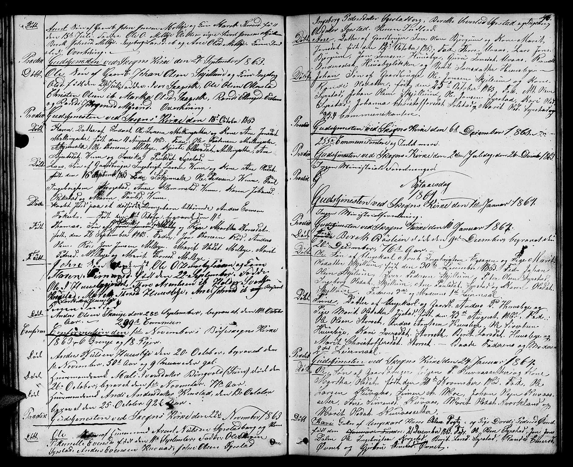 Ministerialprotokoller, klokkerbøker og fødselsregistre - Sør-Trøndelag, SAT/A-1456/667/L0797: Parish register (copy) no. 667C02, 1849-1867, p. 46