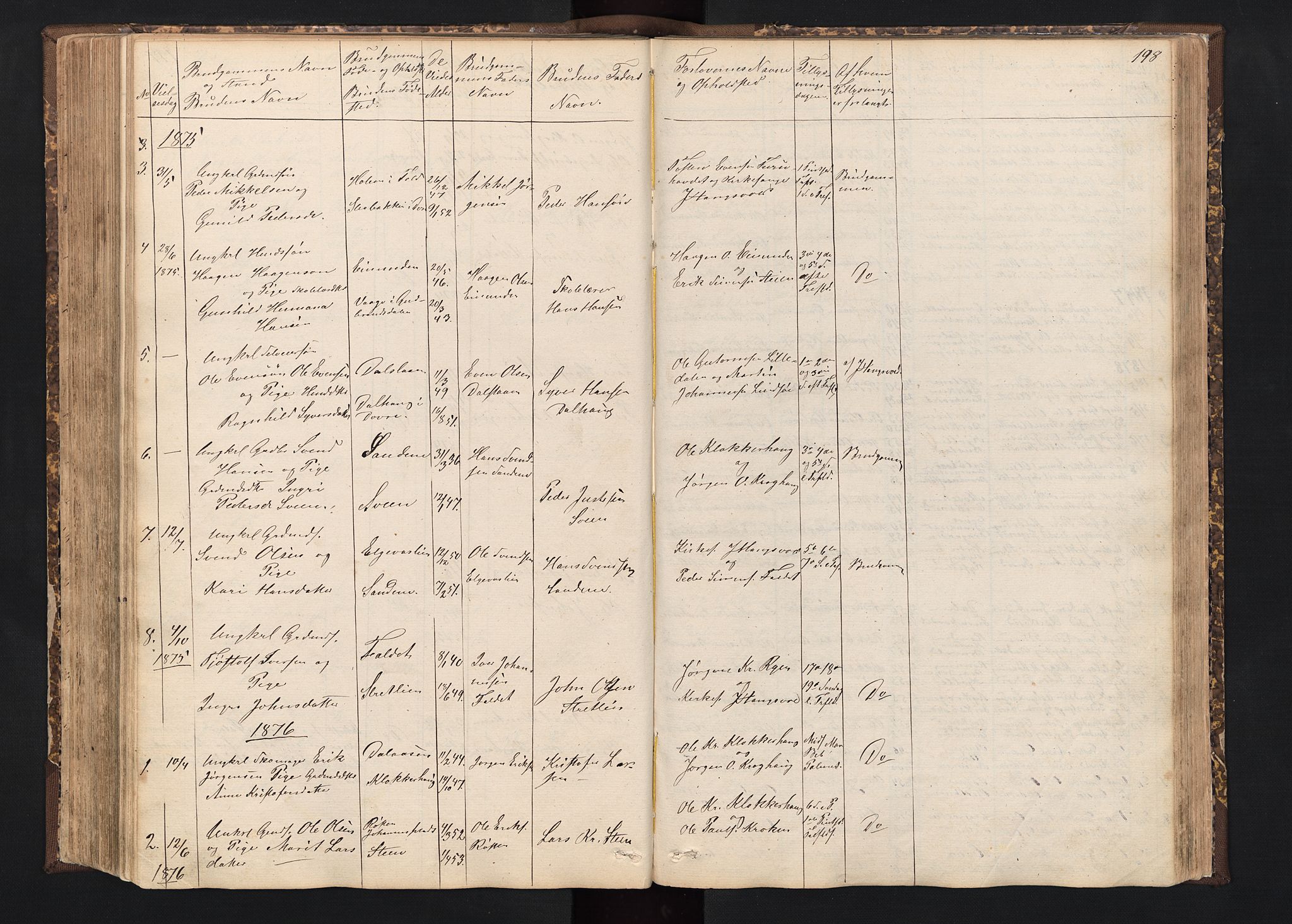 Alvdal prestekontor, SAH/PREST-060/H/Ha/Hab/L0001: Parish register (copy) no. 1, 1857-1893, p. 198