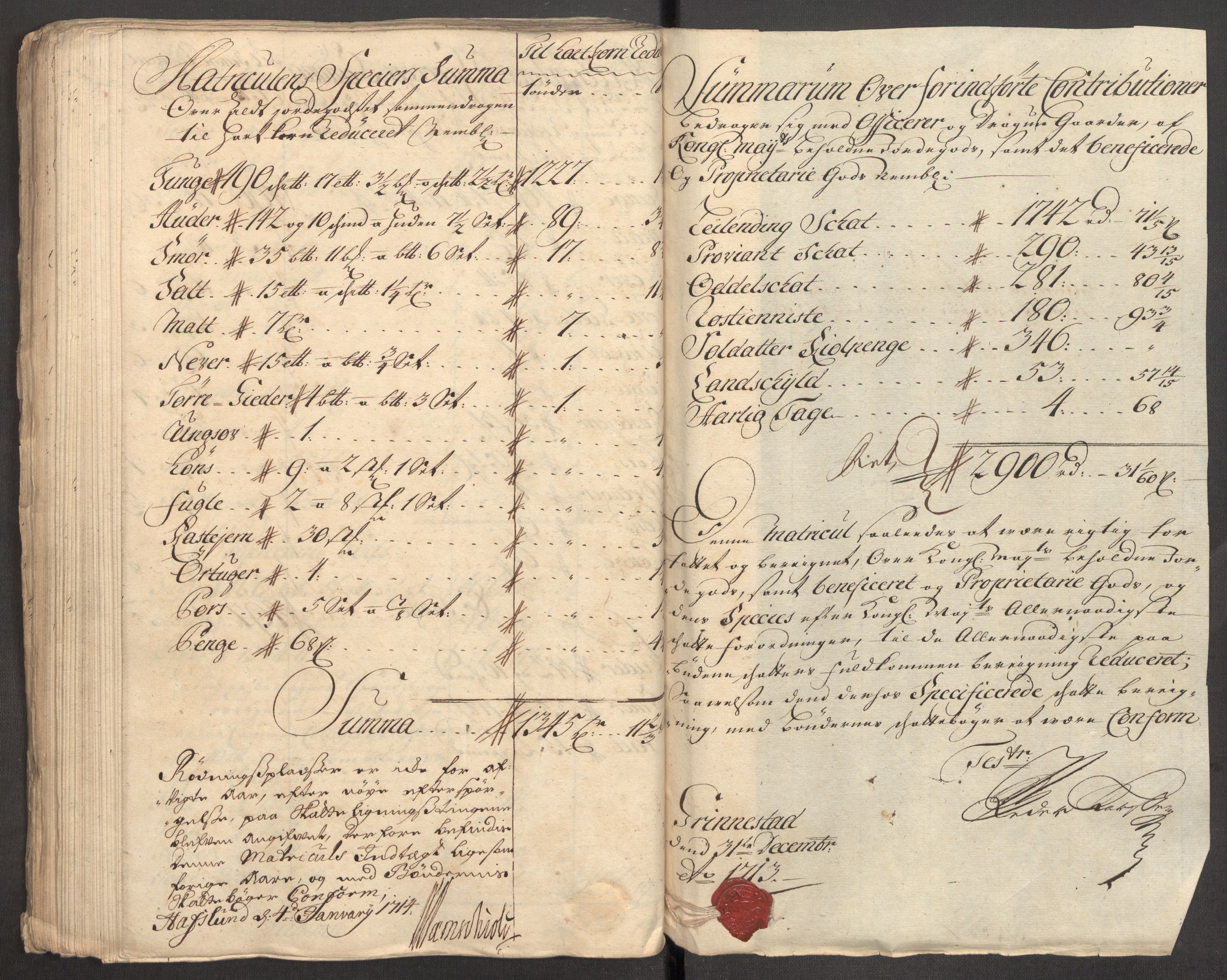 Rentekammeret inntil 1814, Reviderte regnskaper, Fogderegnskap, RA/EA-4092/R07/L0306: Fogderegnskap Rakkestad, Heggen og Frøland, 1713, p. 98