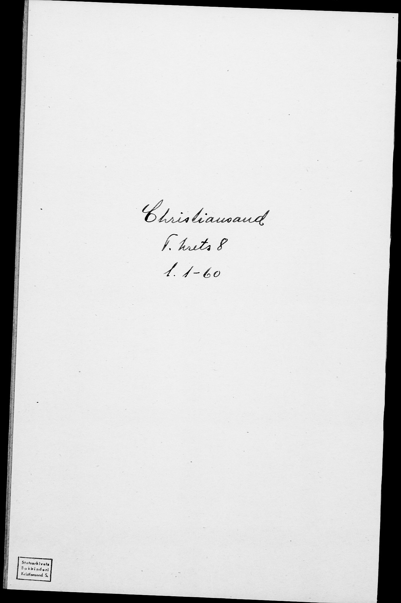 SAK, 1875 census for 1001P Kristiansand, 1875, p. 1214