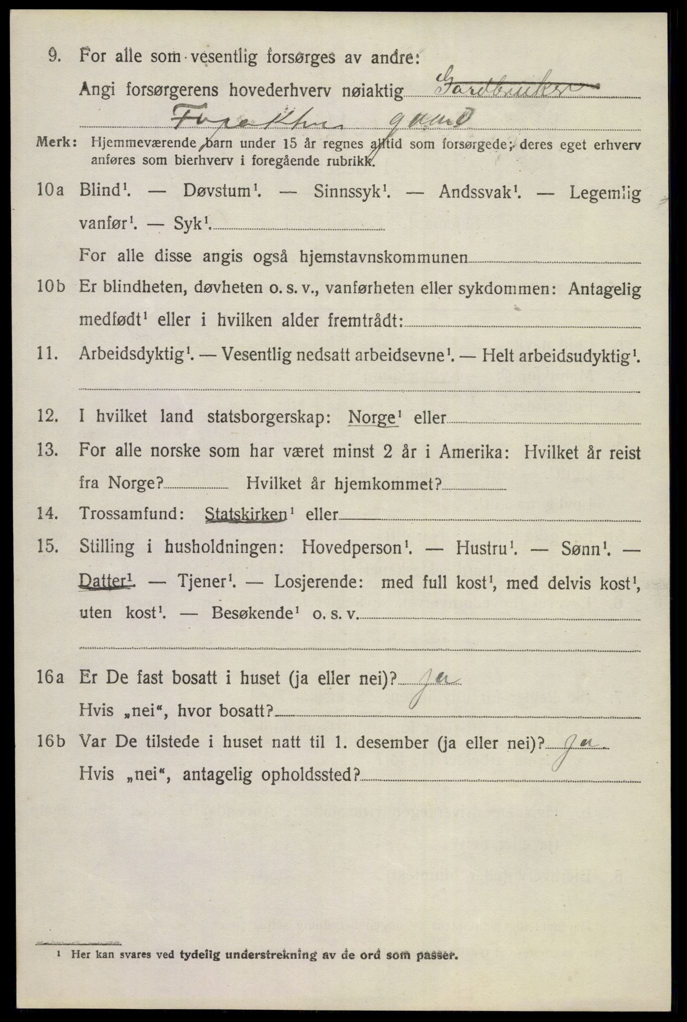 SAKO, 1920 census for Sigdal, 1920, p. 7633