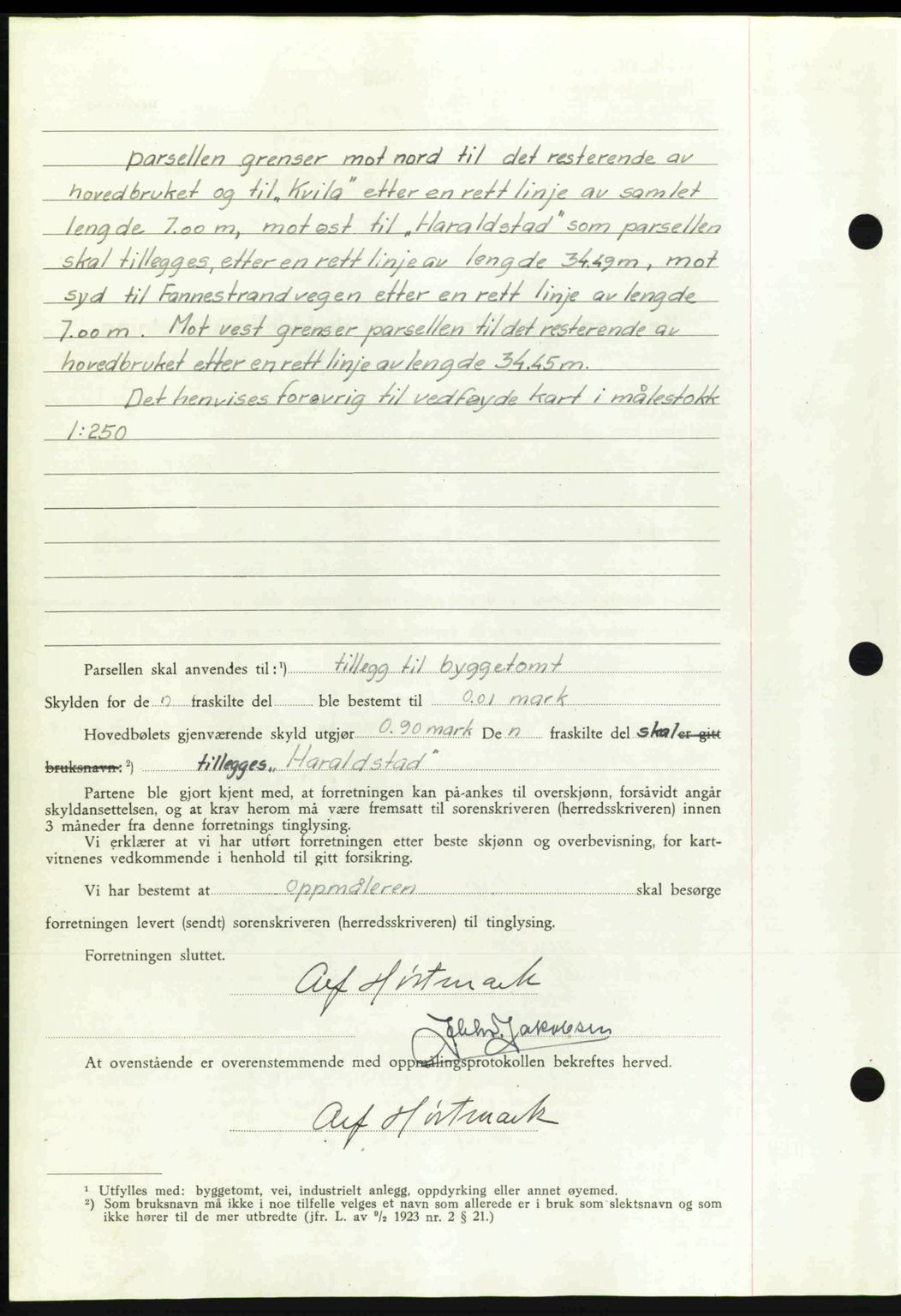 Romsdal sorenskriveri, AV/SAT-A-4149/1/2/2C: Mortgage book no. A14, 1943-1943, Diary no: : 1526/1943