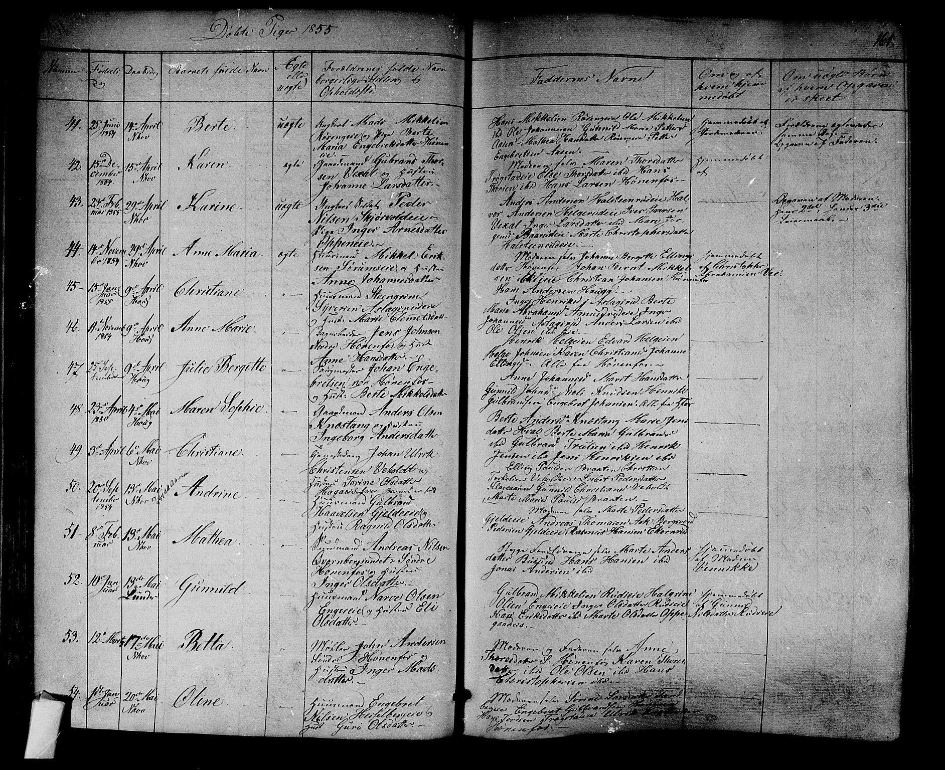 Norderhov kirkebøker, AV/SAKO-A-237/F/Fa/L0011: Parish register (official) no. 11, 1847-1856, p. 161