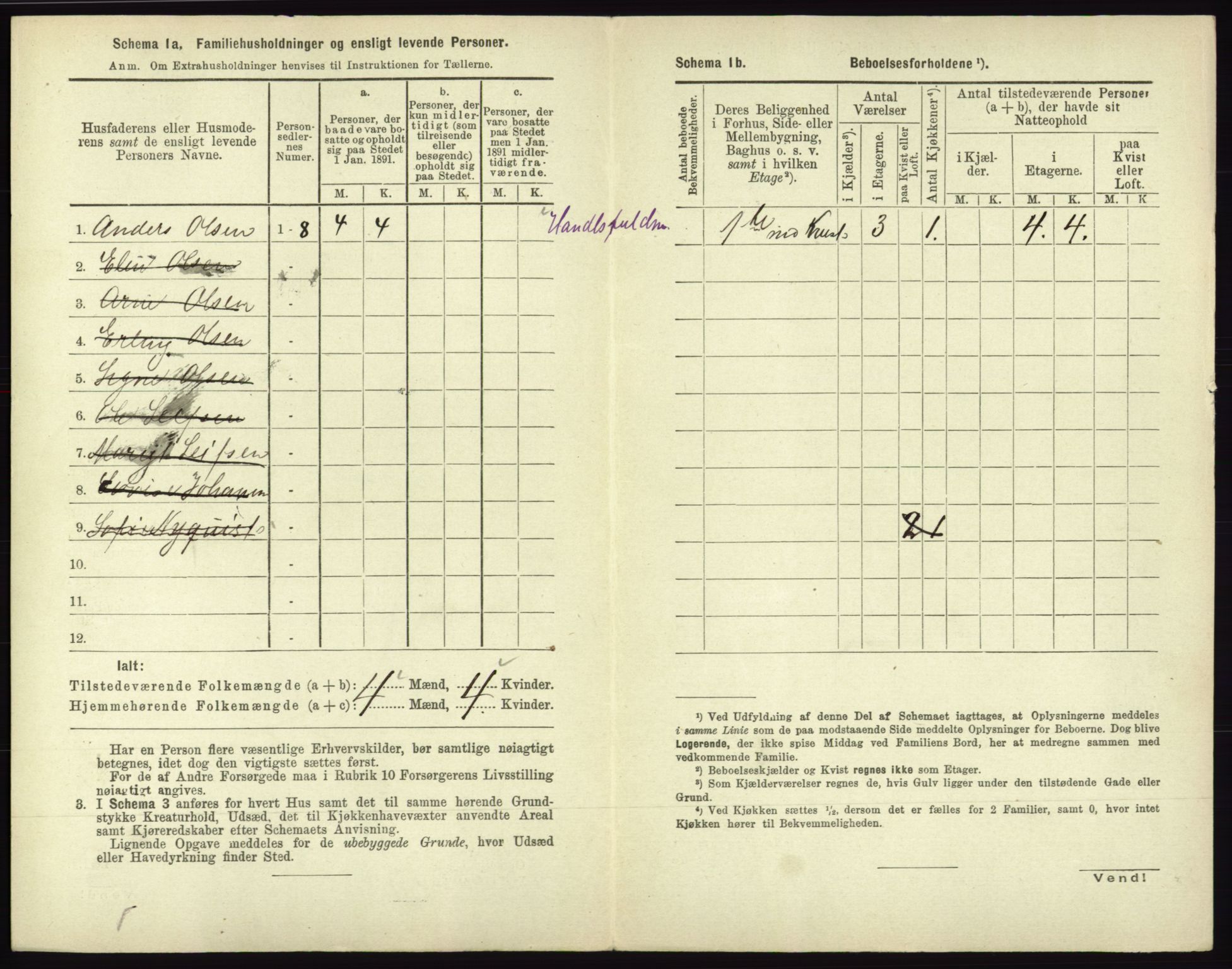 RA, 1891 census for 0602 Drammen, 1891, p. 1228