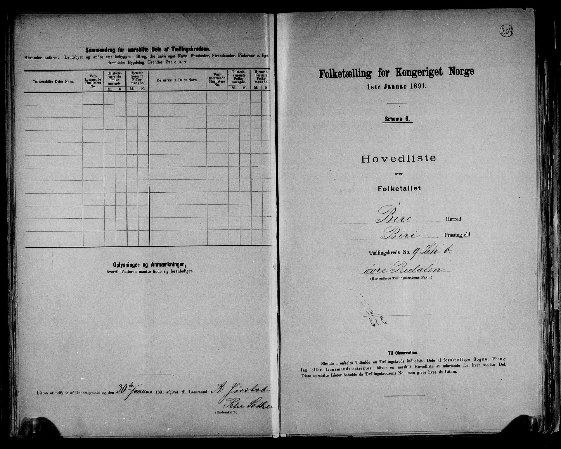 RA, 1891 census for 0525 Biri, 1891, p. 24