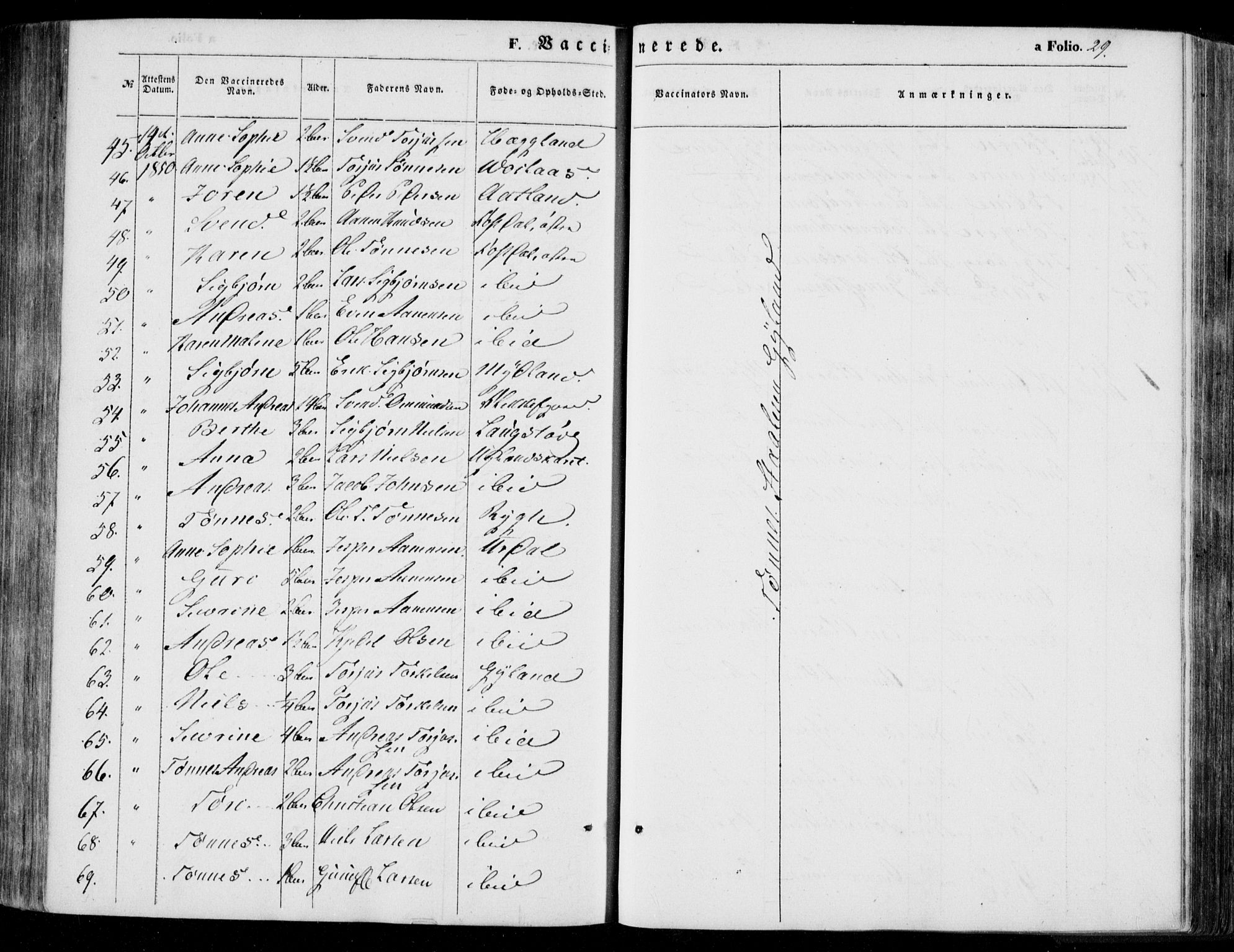 Bakke sokneprestkontor, AV/SAK-1111-0002/F/Fa/Faa/L0005: Parish register (official) no. A 5, 1847-1855, p. 29