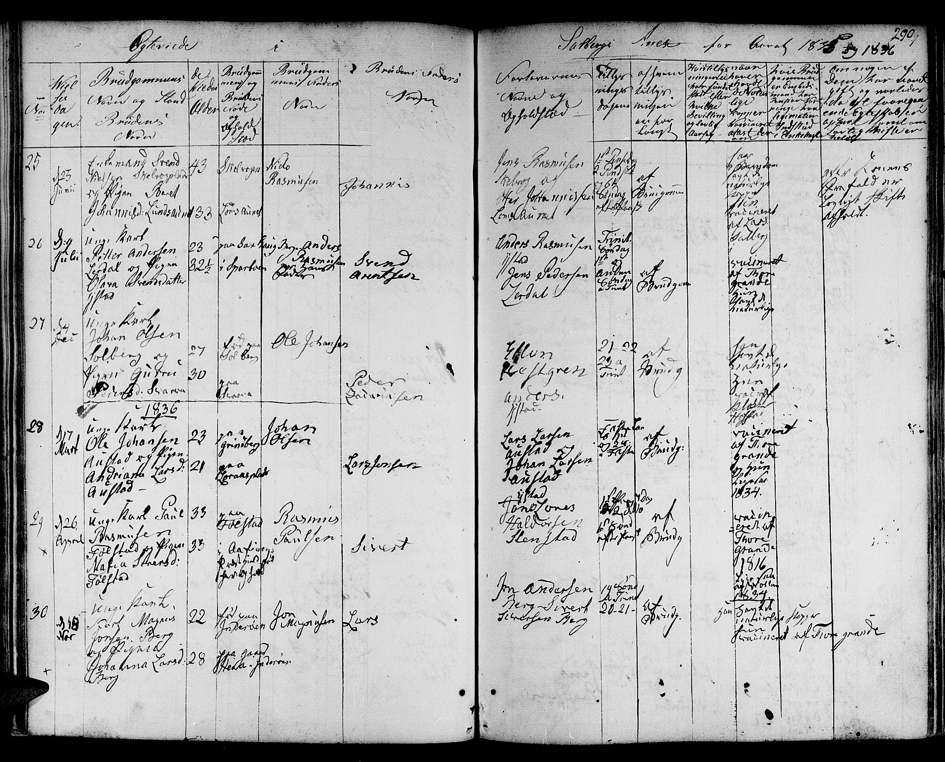 Ministerialprotokoller, klokkerbøker og fødselsregistre - Nord-Trøndelag, SAT/A-1458/730/L0277: Parish register (official) no. 730A06 /2, 1831-1839, p. 290