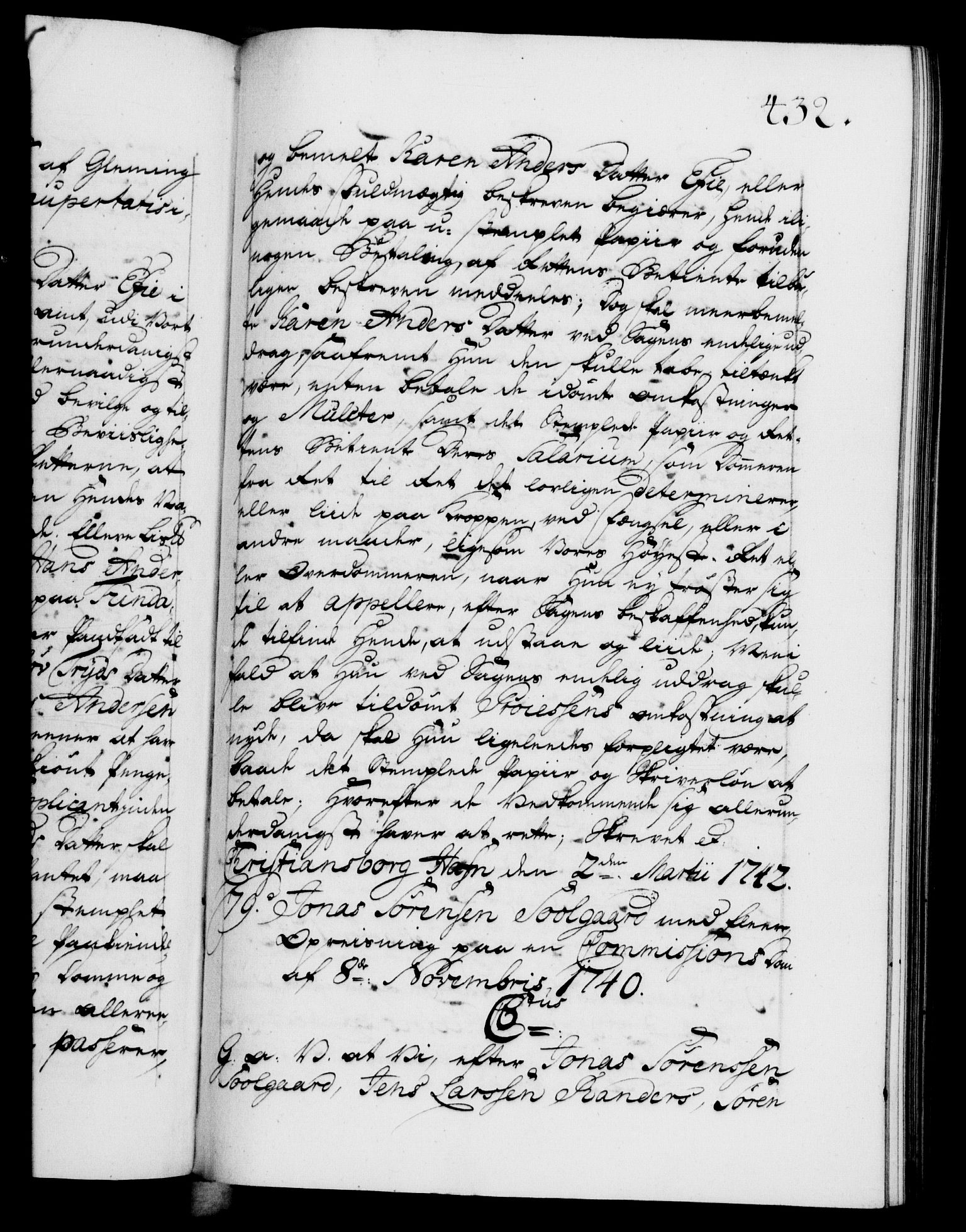 Danske Kanselli 1572-1799, AV/RA-EA-3023/F/Fc/Fca/Fcaa/L0032: Norske registre, 1741-1742, p. 432a