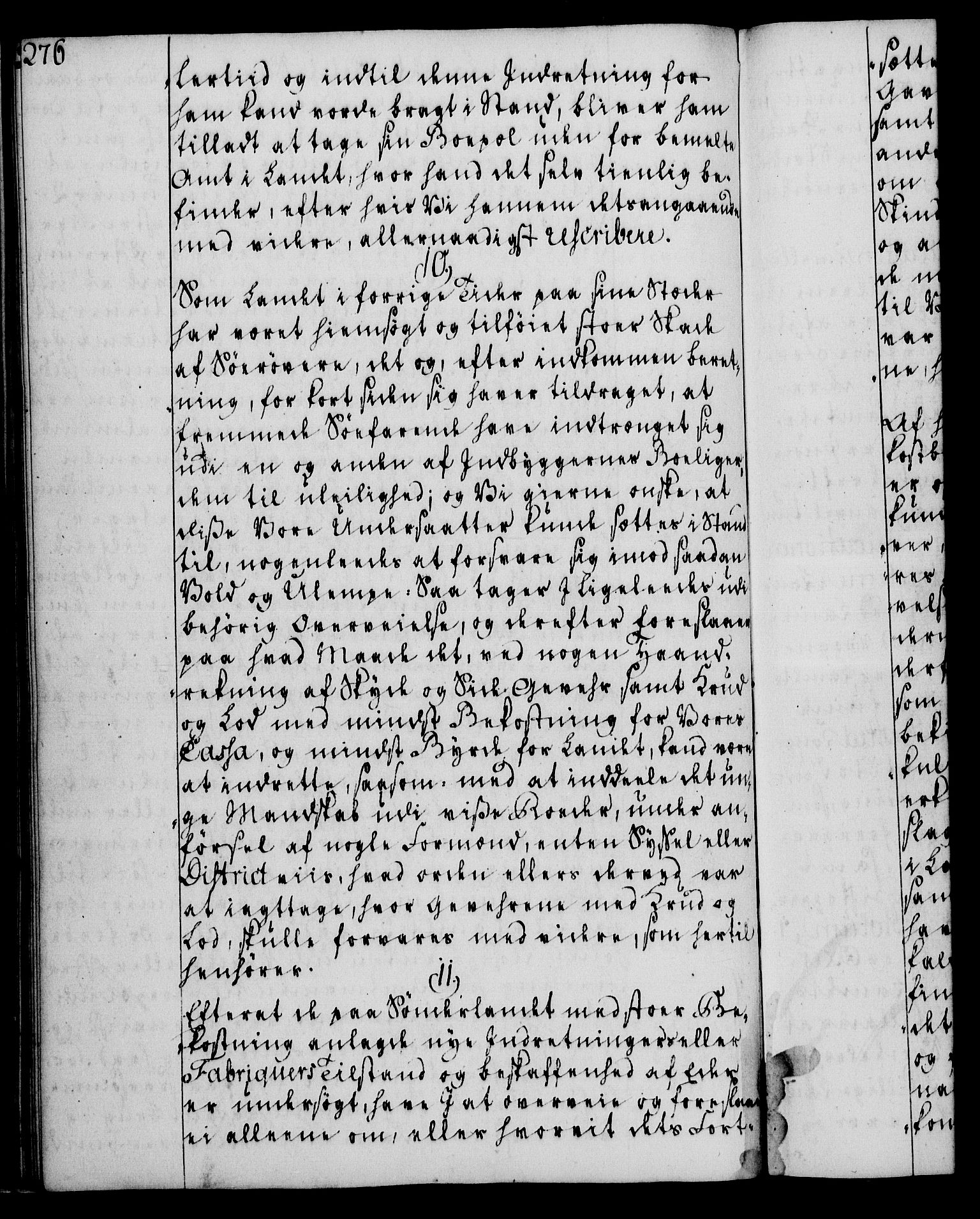 Rentekammeret, Kammerkanselliet, AV/RA-EA-3111/G/Gg/Ggi/L0003: Norsk instruksjonsprotokoll med register (merket RK 53.36), 1751-1775, p. 276