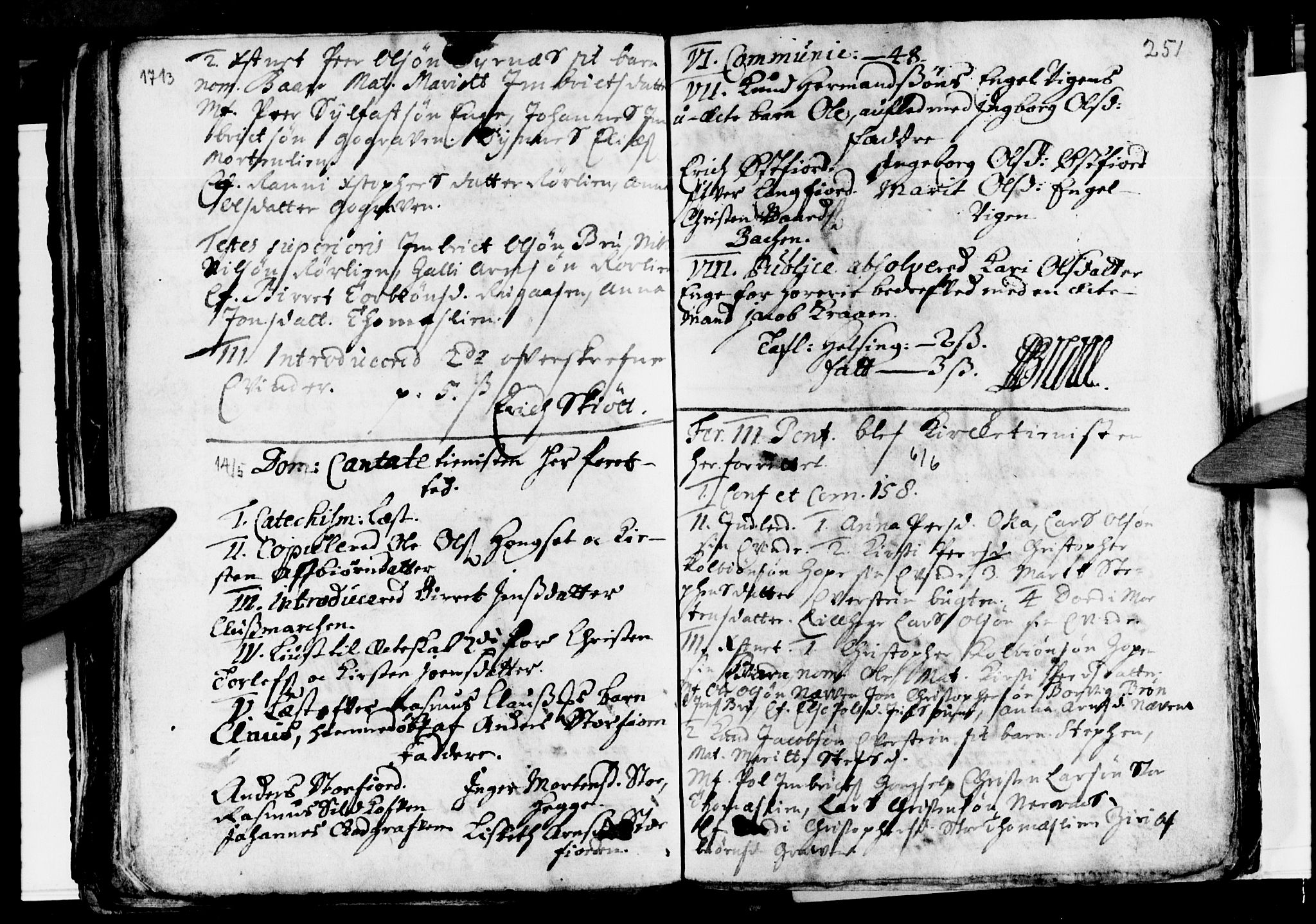 Ministerialprotokoller, klokkerbøker og fødselsregistre - Nordland, AV/SAT-A-1459/814/L0220: Parish register (official) no. 814A01, 1677-1717, p. 251