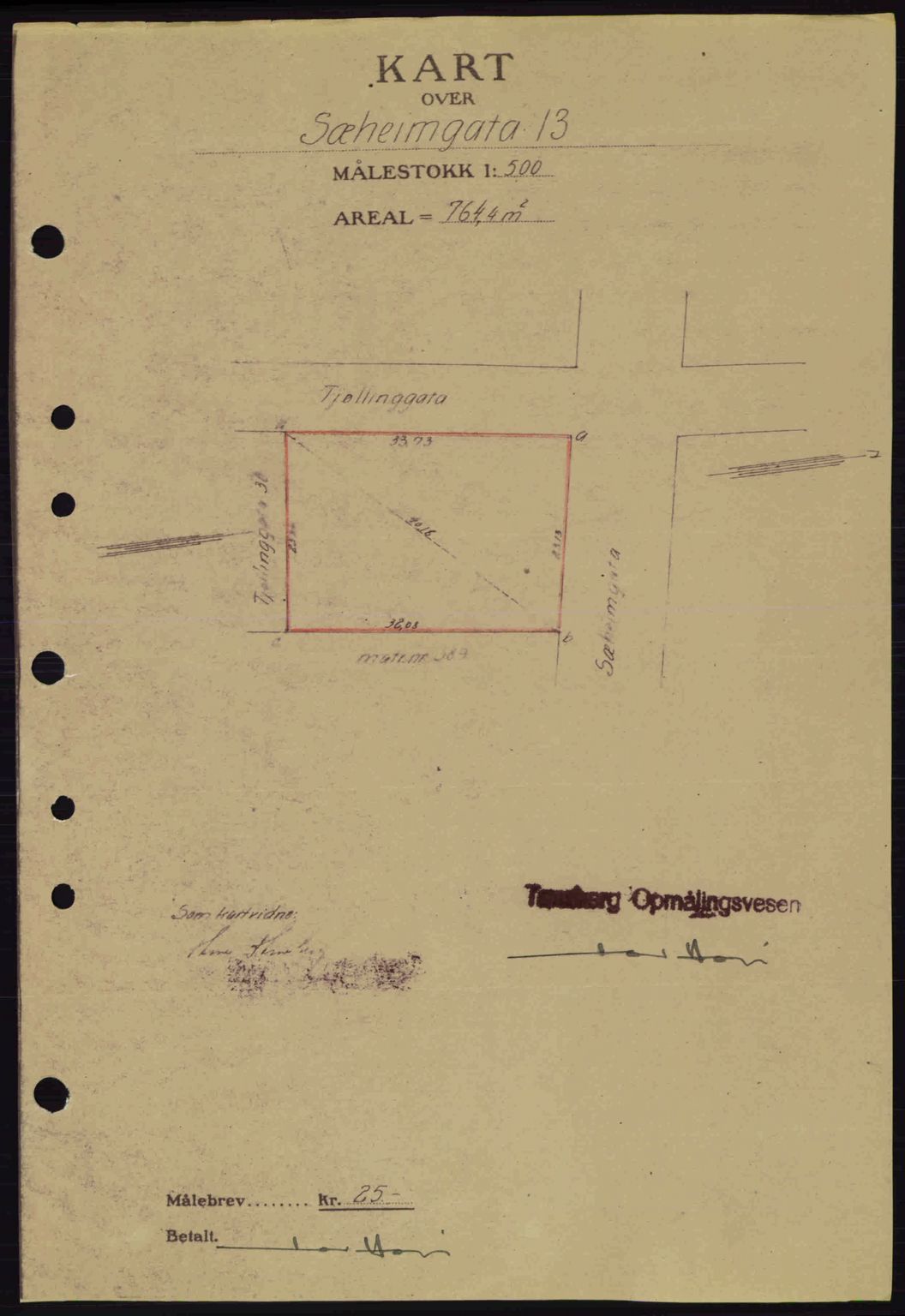 Tønsberg sorenskriveri, AV/SAKO-A-130/G/Ga/Gaa/L0016: Mortgage book no. A16, 1944-1945, Diary no: : 2106/1944