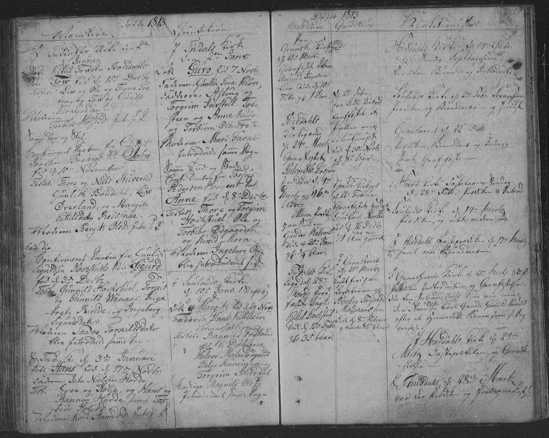 Hjartdal kirkebøker, AV/SAKO-A-270/F/Fa/L0006: Parish register (official) no. I 6, 1801-1814, p. 110