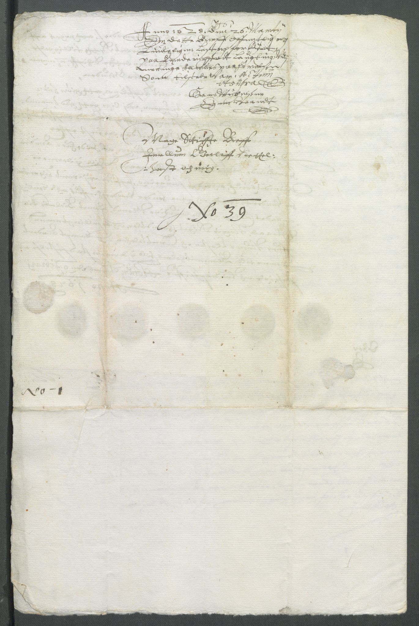 Riksarkivets diplomsamling, AV/RA-EA-5965/F02/L0137: Dokumenter, 1627-1628, p. 35