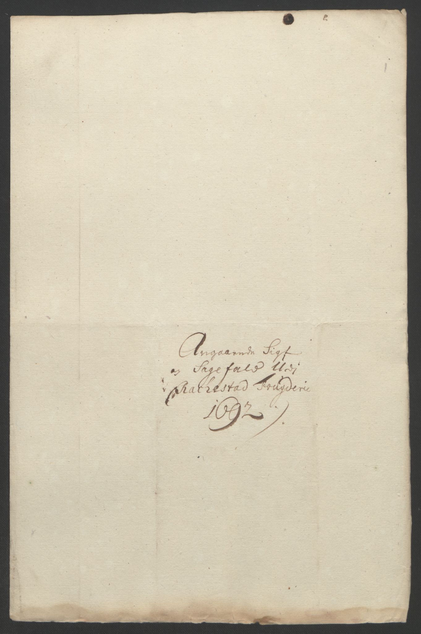 Rentekammeret inntil 1814, Reviderte regnskaper, Fogderegnskap, RA/EA-4092/R05/L0278: Fogderegnskap Rakkestad, 1691-1693, p. 174