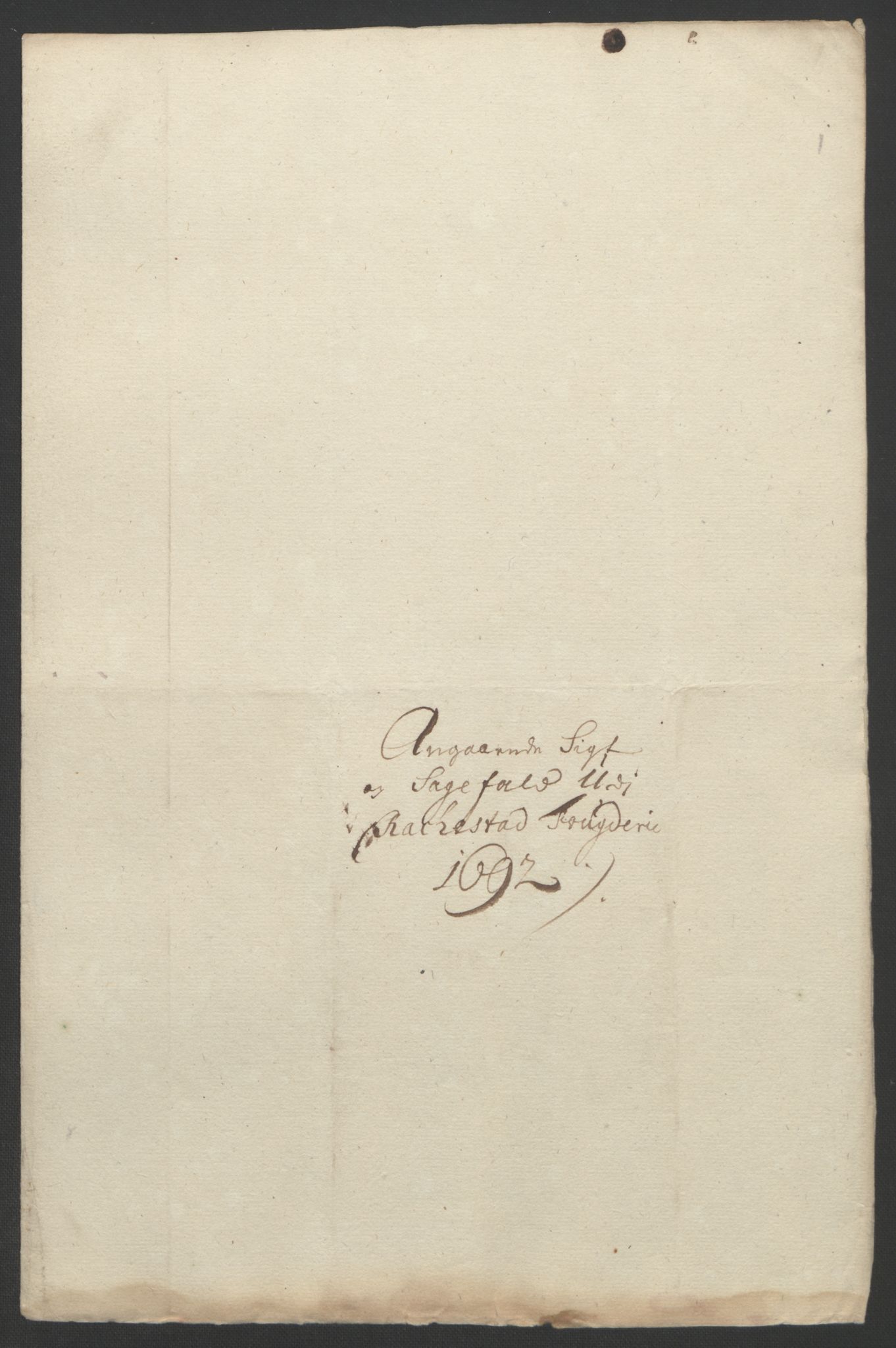 Rentekammeret inntil 1814, Reviderte regnskaper, Fogderegnskap, AV/RA-EA-4092/R05/L0278: Fogderegnskap Rakkestad, 1691-1693, p. 174