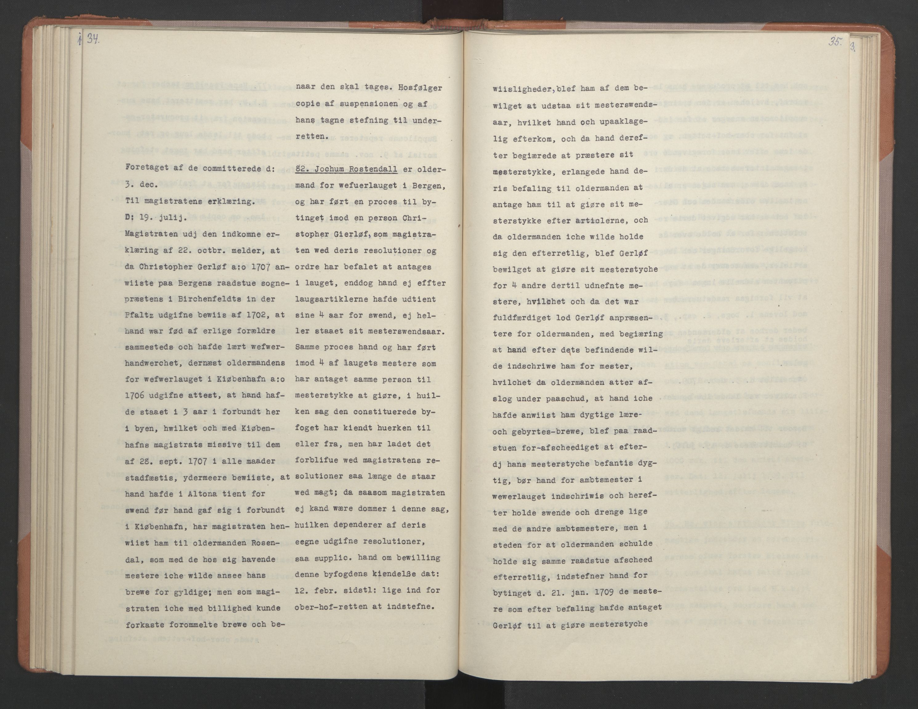 Avskriftsamlingen, AV/RA-EA-4022/F/Fa/L0077: Supplikker, 1709, p. 107