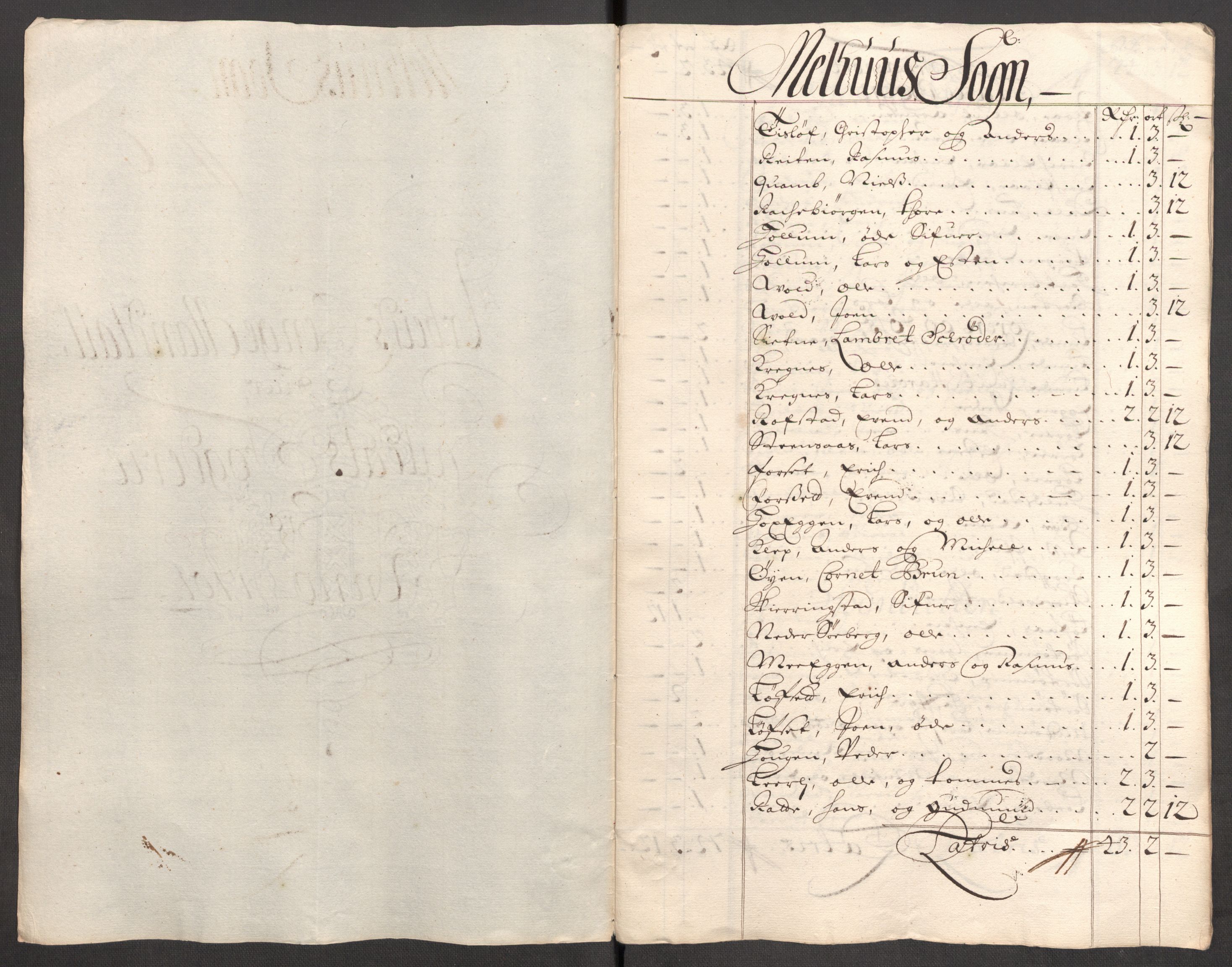 Rentekammeret inntil 1814, Reviderte regnskaper, Fogderegnskap, AV/RA-EA-4092/R60/L3951: Fogderegnskap Orkdal og Gauldal, 1701, p. 251