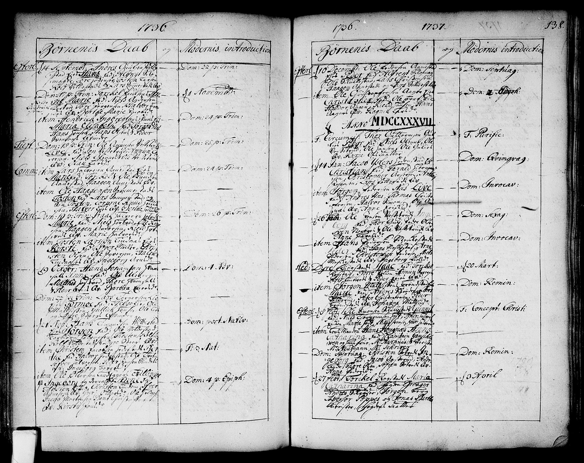 Sandsvær kirkebøker, SAKO/A-244/F/Fa/L0002a: Parish register (official) no. I 2, 1725-1809, p. 138