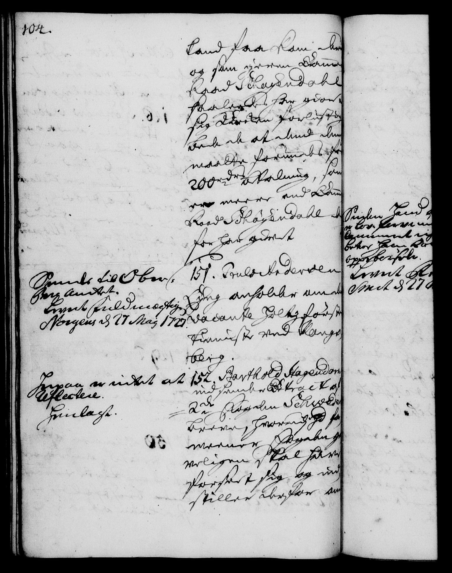 Rentekammeret, Kammerkanselliet, RA/EA-3111/G/Gh/Gha/L0009: Norsk ekstraktmemorialprotokoll (merket RK 53.54), 1726-1728, p. 104