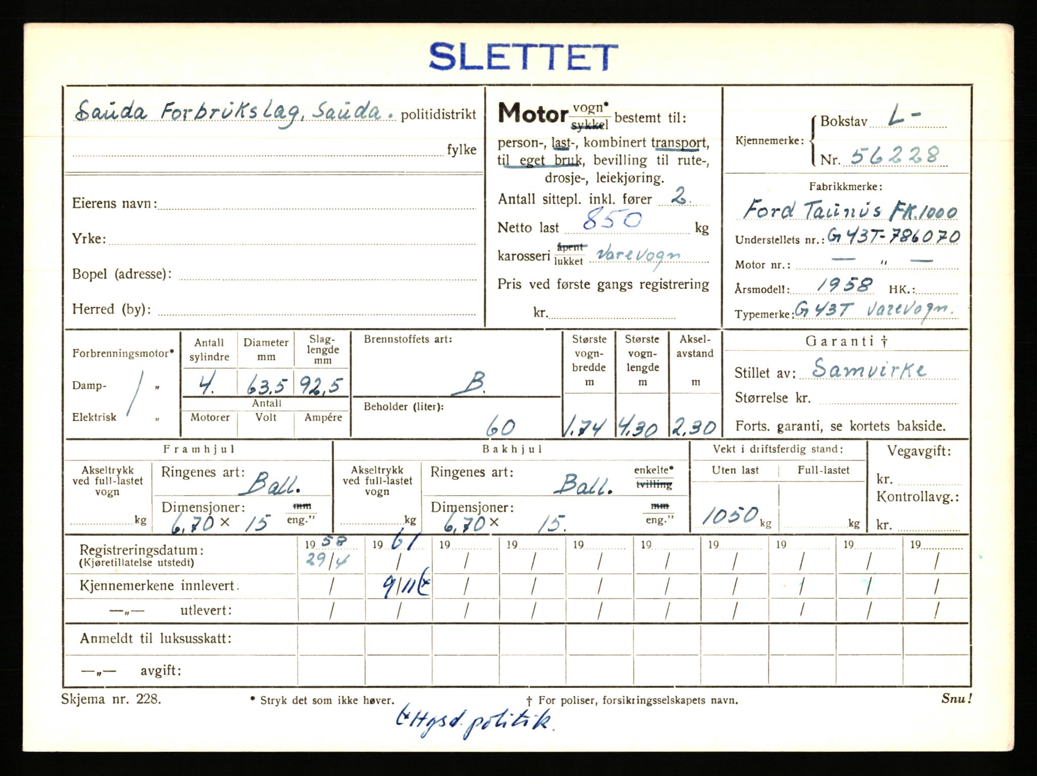 Stavanger trafikkstasjon, AV/SAST-A-101942/0/F/L0055: L-55700 - L-56499, 1930-1971, p. 1183