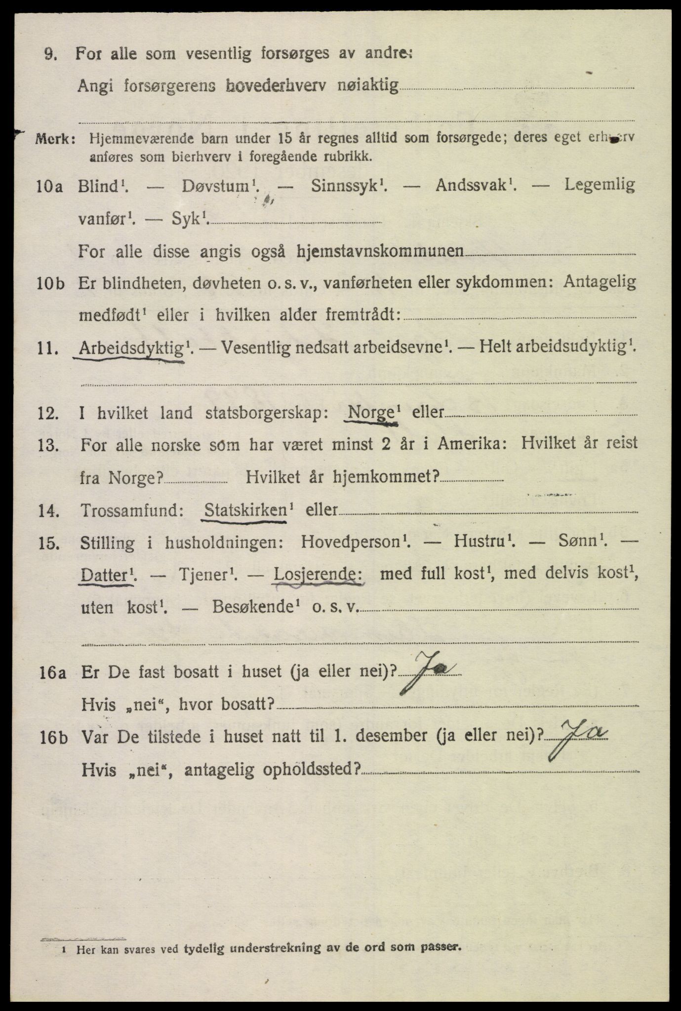 SAK, 1920 census for Øvrebø, 1920, p. 663