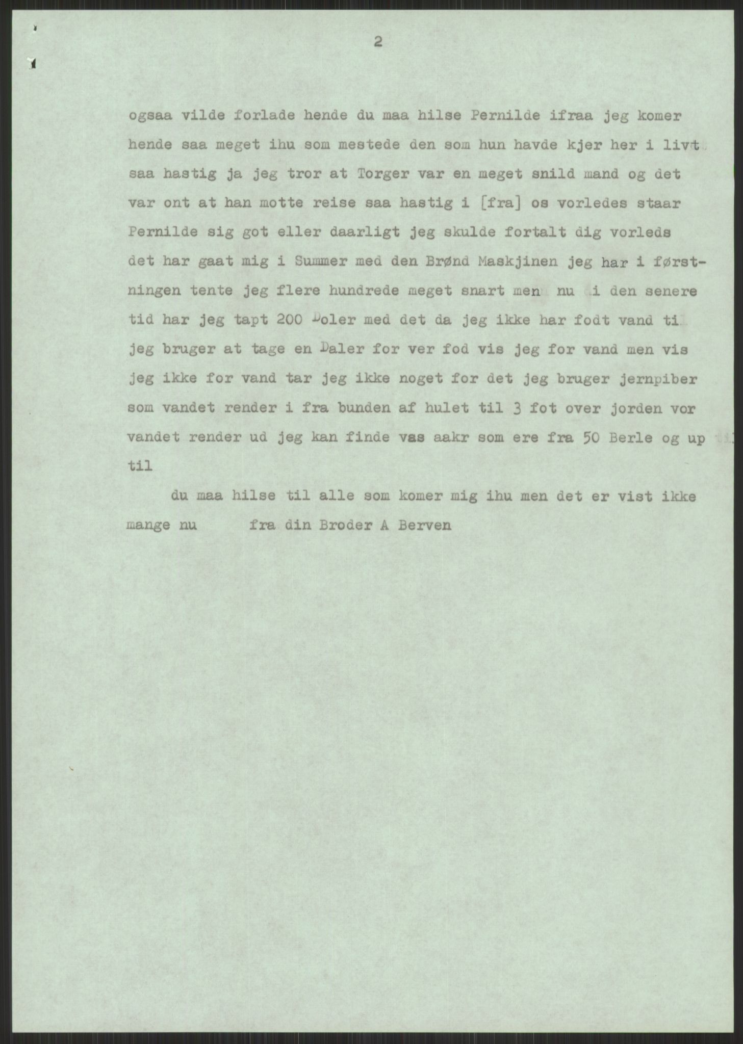 Samlinger til kildeutgivelse, Amerikabrevene, AV/RA-EA-4057/F/L0032: Innlån fra Hordaland: Nesheim - Øverland, 1838-1914, p. 1005