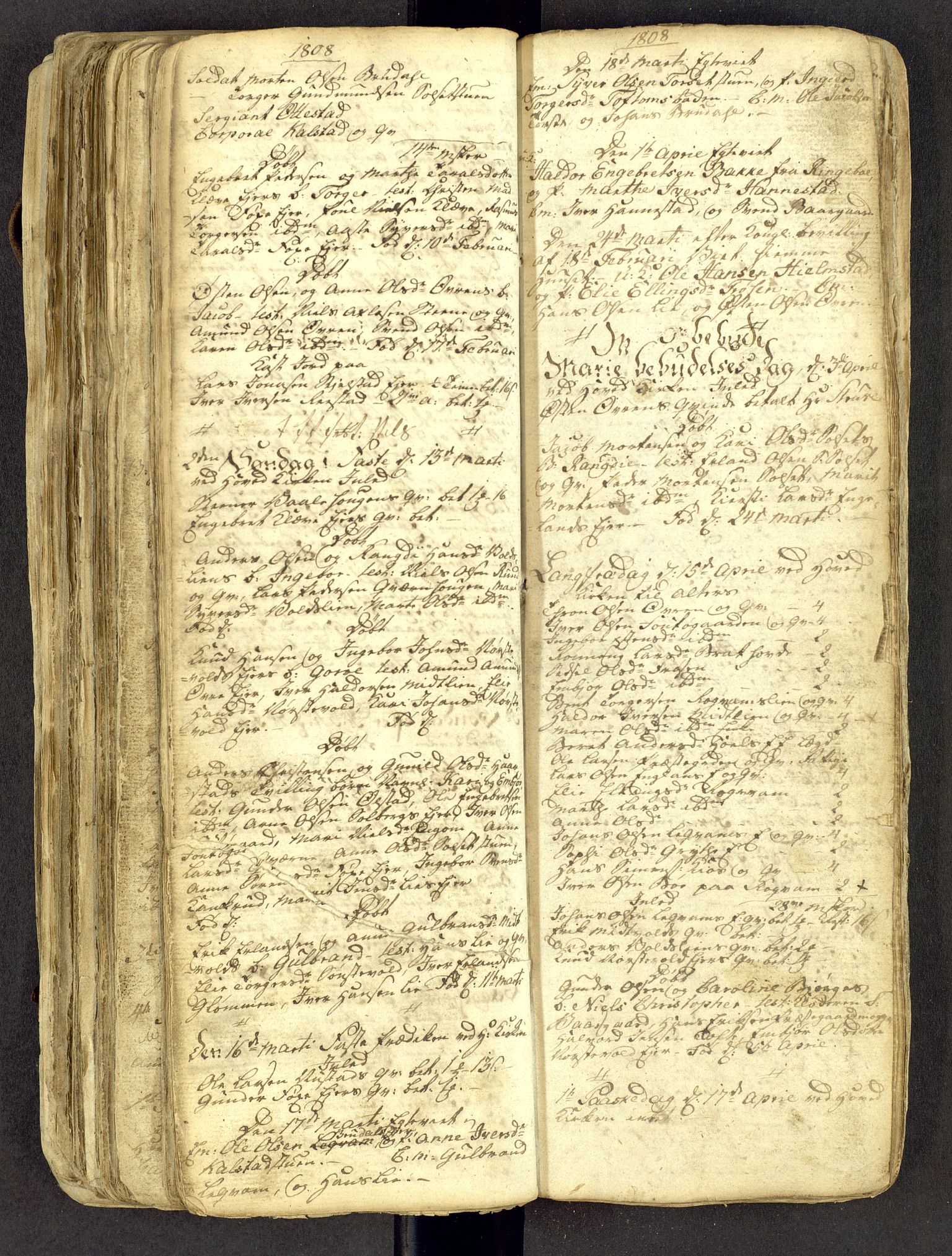 Gausdal prestekontor, AV/SAH-PREST-090/H/Ha: Parish register draft no. -, 1794-1811