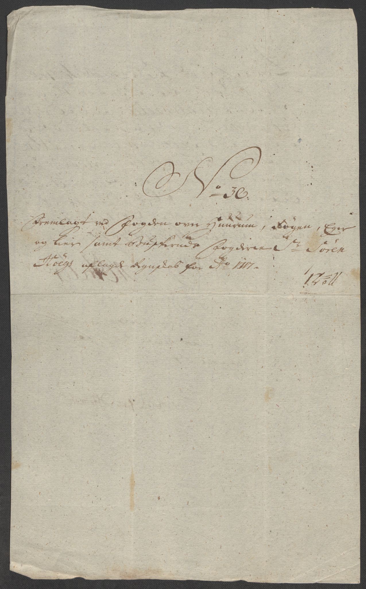 Rentekammeret inntil 1814, Reviderte regnskaper, Fogderegnskap, RA/EA-4092/R31/L1711: Fogderegnskap Hurum, Røyken, Eiker, Lier og Buskerud, 1717, p. 306