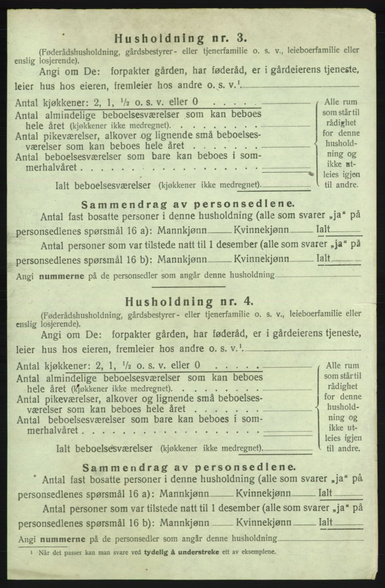 SAB, 1920 census for Kvinnherad, 1920, p. 2724