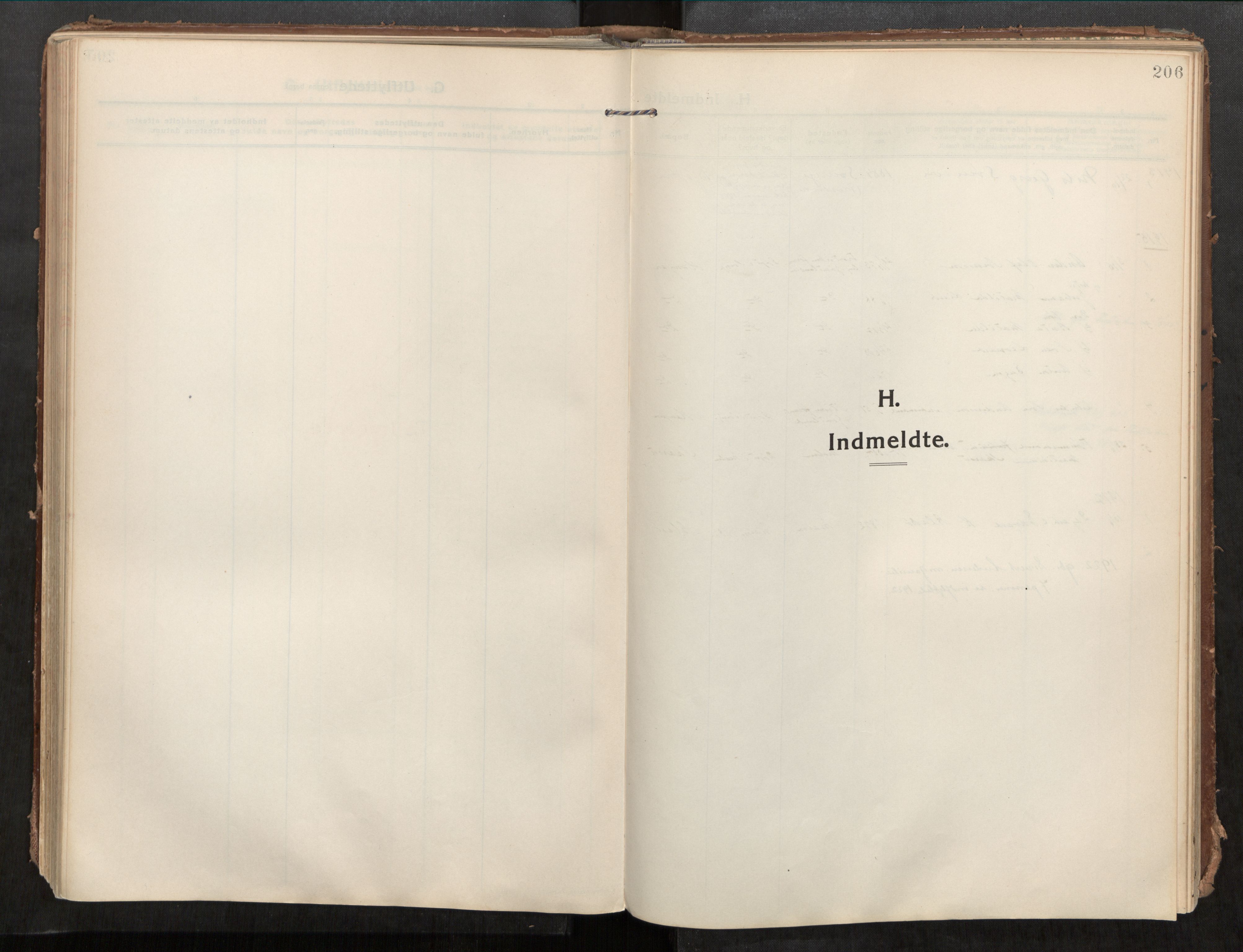 Beitstad sokneprestkontor, SAT/A-1162/I/I1/I1a/L0001: Parish register (official) no. 1, 1912-1927, p. 206