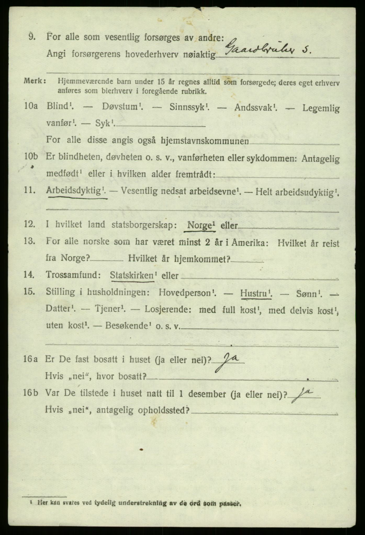 SAB, 1920 census for Manger, 1920, p. 8793