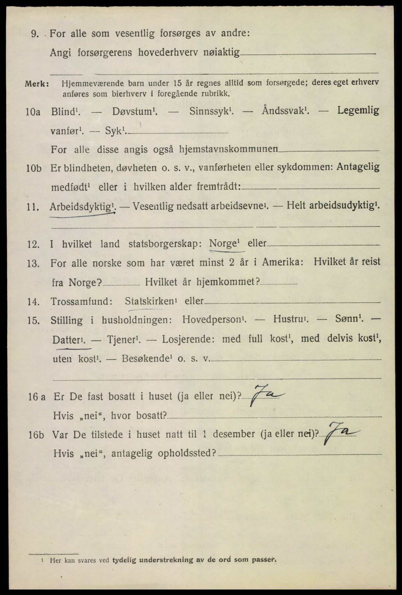 SAH, 1920 census for Vang (Hedmark), 1920, p. 18628