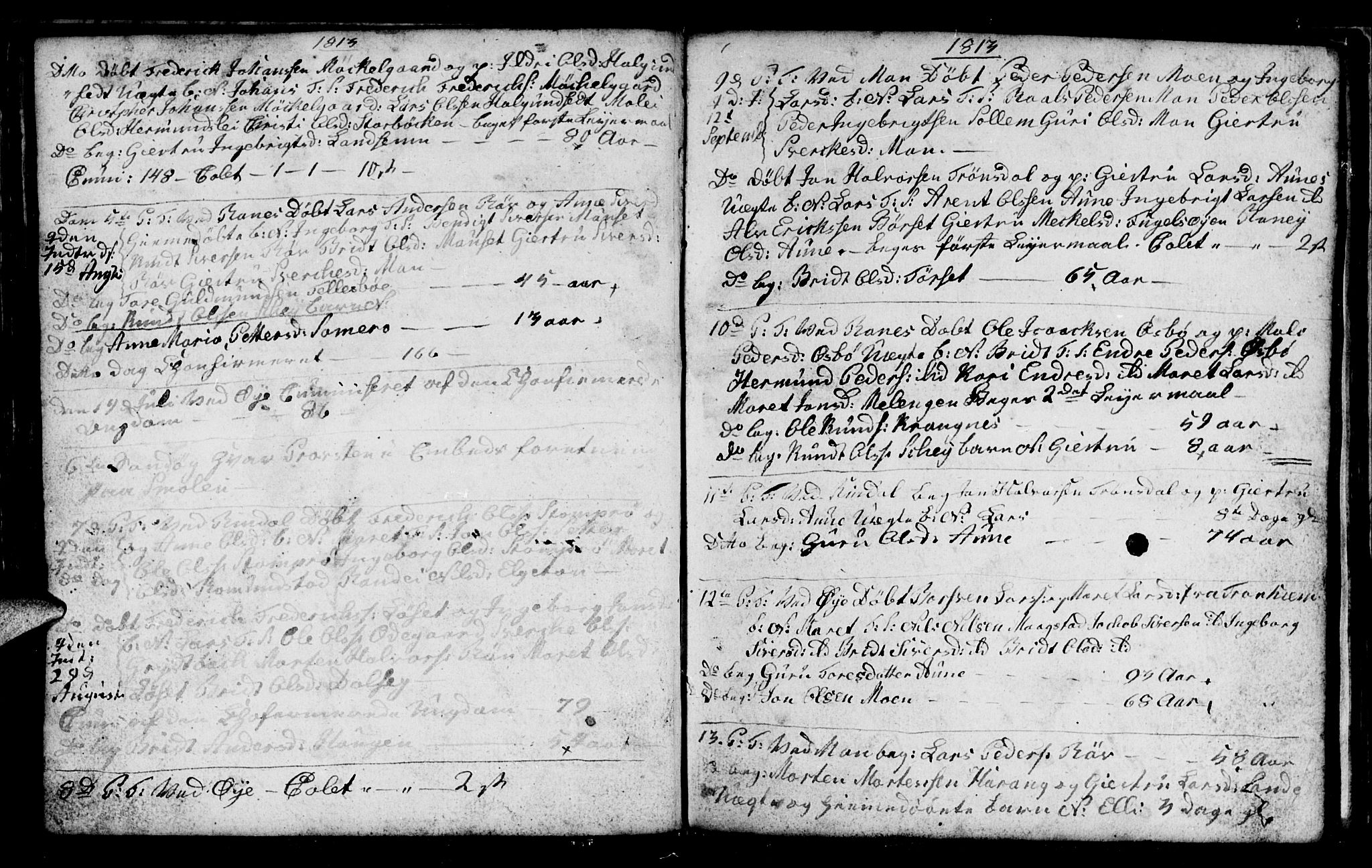 Ministerialprotokoller, klokkerbøker og fødselsregistre - Møre og Romsdal, AV/SAT-A-1454/595/L1049: Parish register (copy) no. 595C01, 1805-1819, p. 76