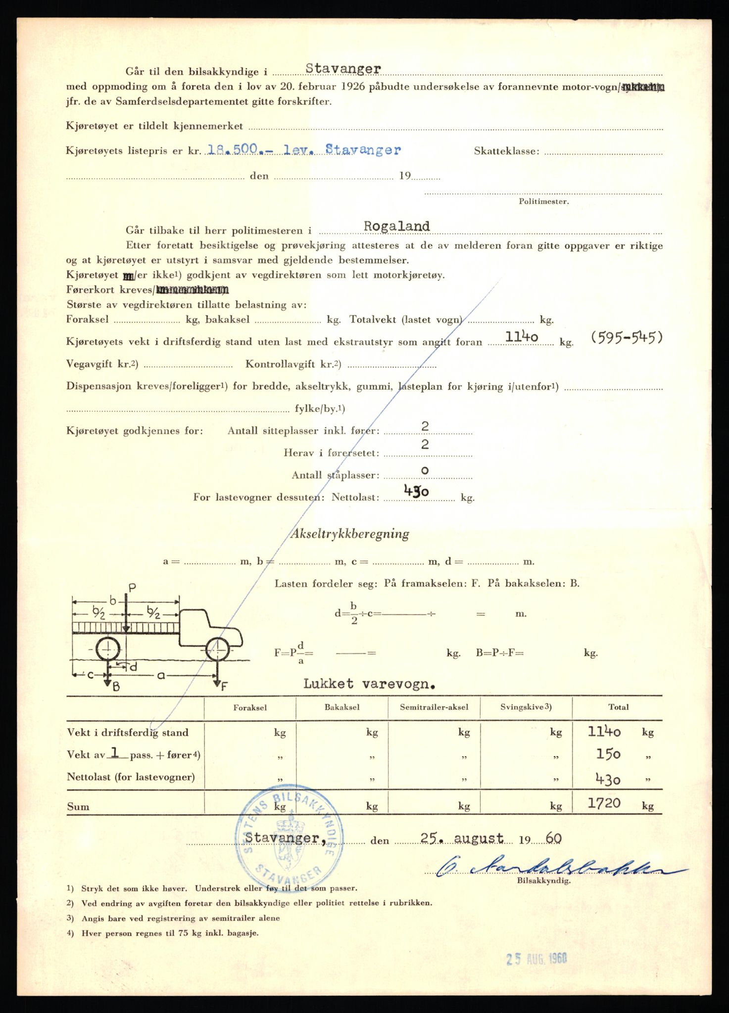 Stavanger trafikkstasjon, AV/SAST-A-101942/0/F/L0075: L-88800 - L-92499, 1930-1971, p. 1046