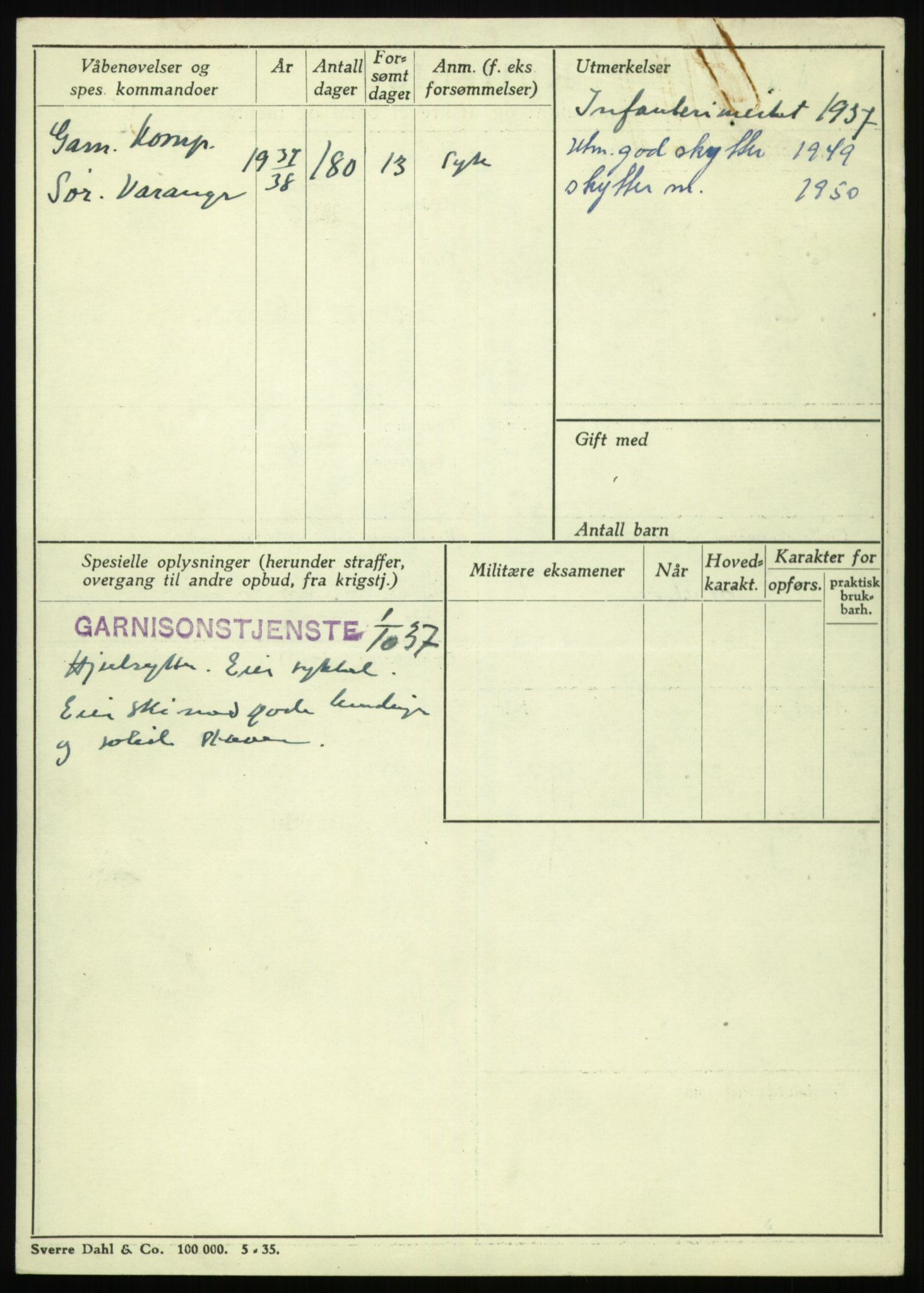 Forsvaret, Troms infanteriregiment nr. 16, AV/RA-RAFA-3146/P/Pa/L0021: Rulleblad for regimentets menige mannskaper, årsklasse 1937, 1937, p. 732