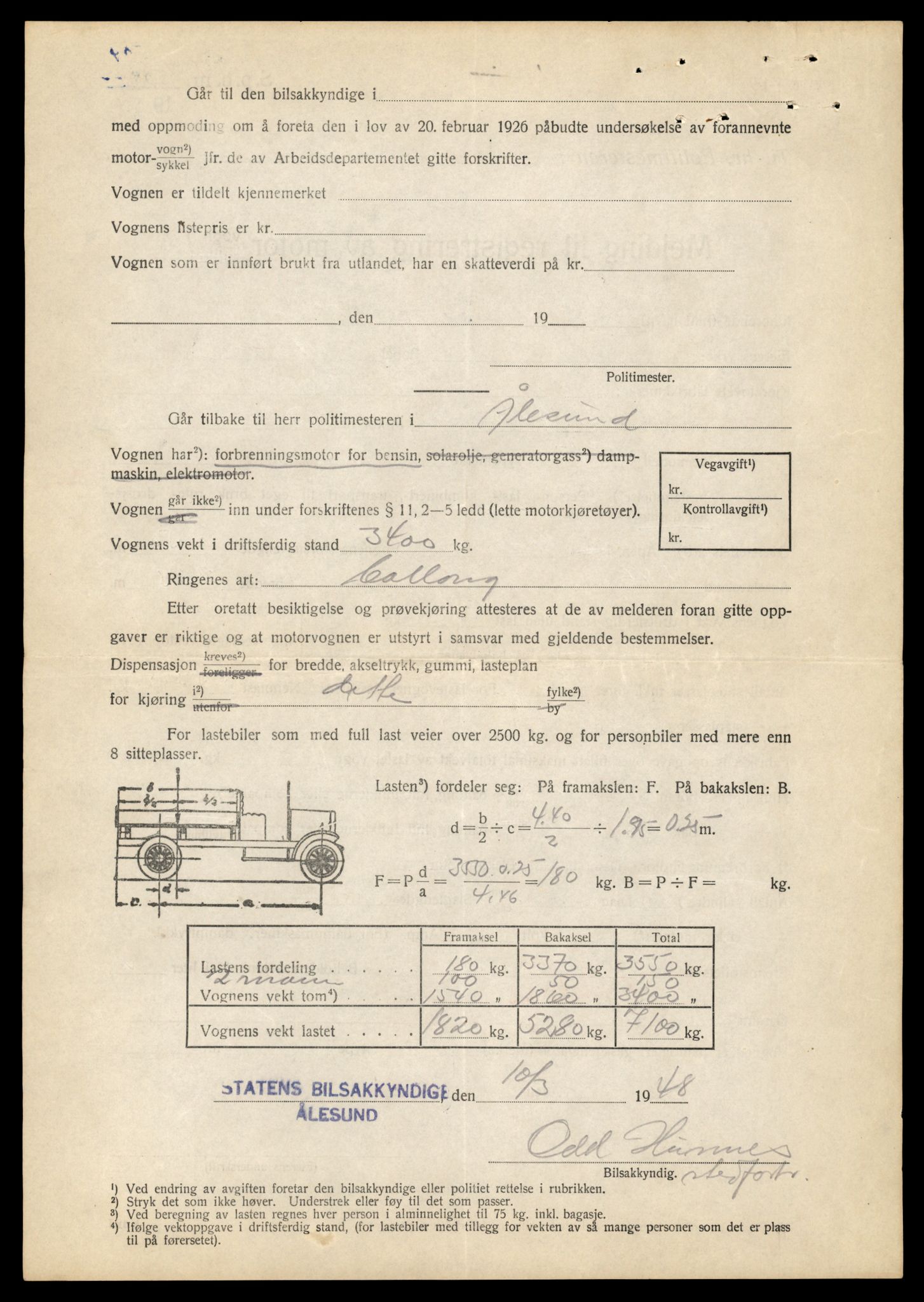 Møre og Romsdal vegkontor - Ålesund trafikkstasjon, AV/SAT-A-4099/F/Fe/L0035: Registreringskort for kjøretøy T 12653 - T 12829, 1927-1998, p. 2455